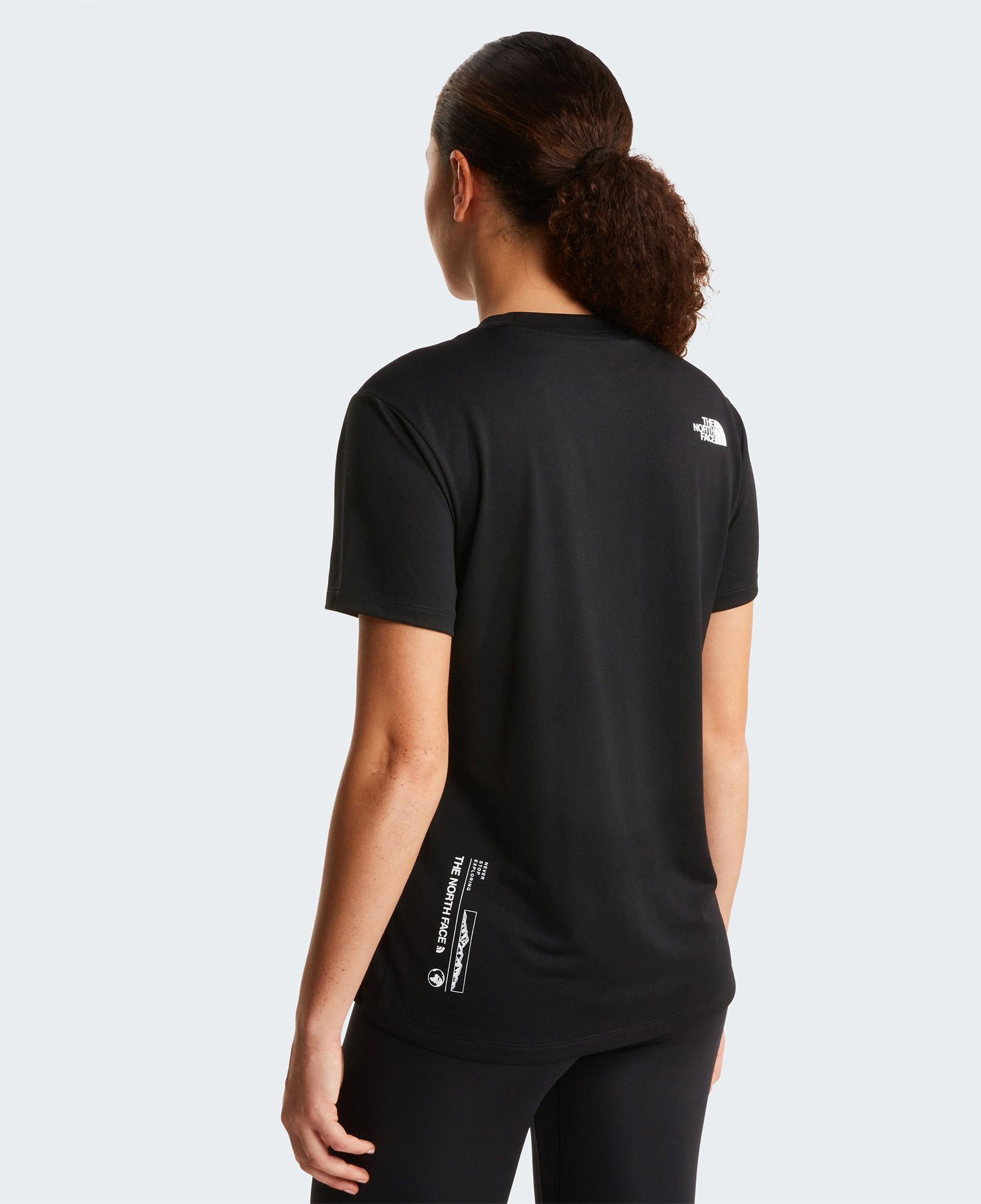 The North Face Flex Short Sleeves Graphic Kadın Siyah T-Shirt