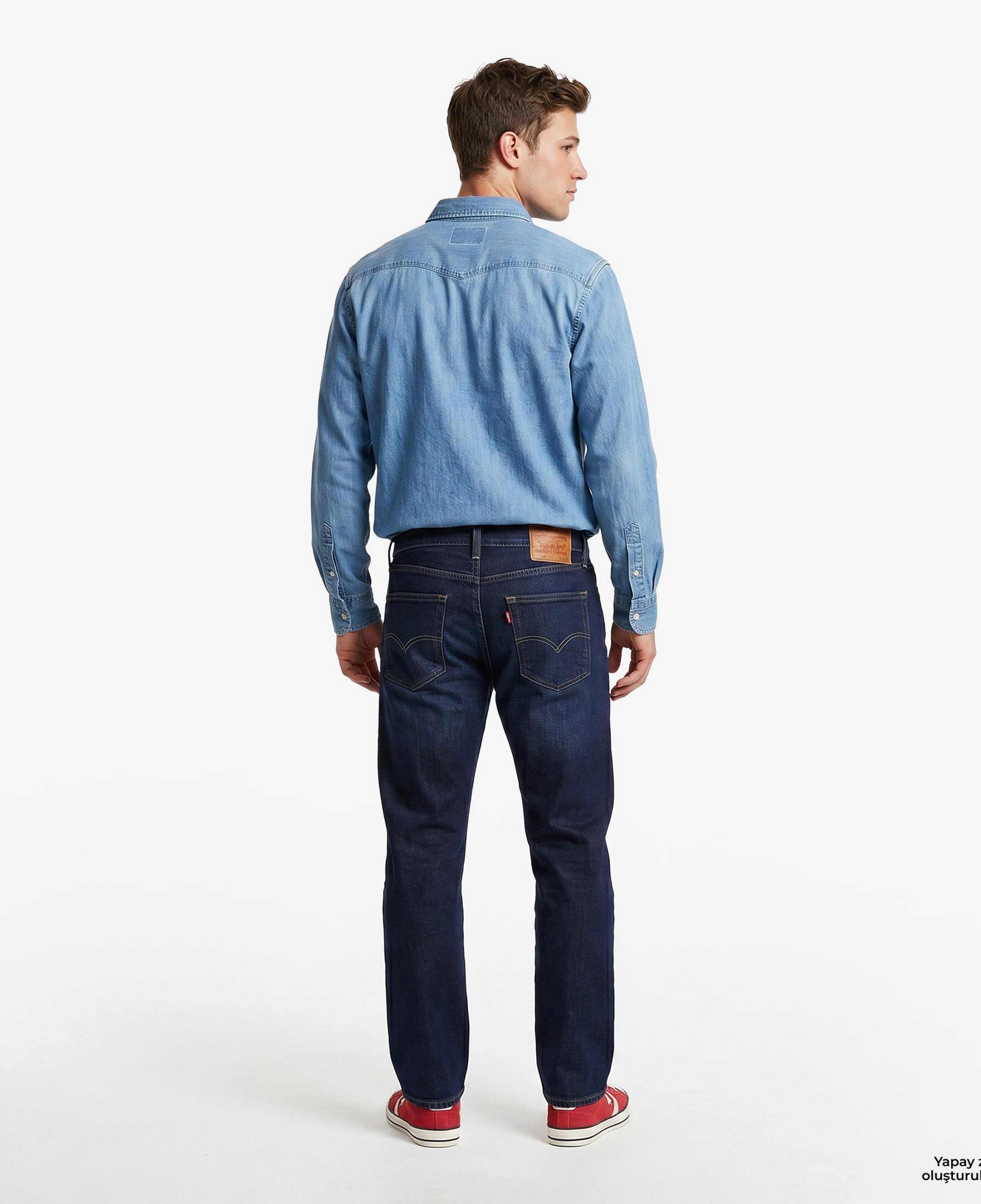 Levi's 502 Taper Free As A Bird Lacivert Erkek Jean