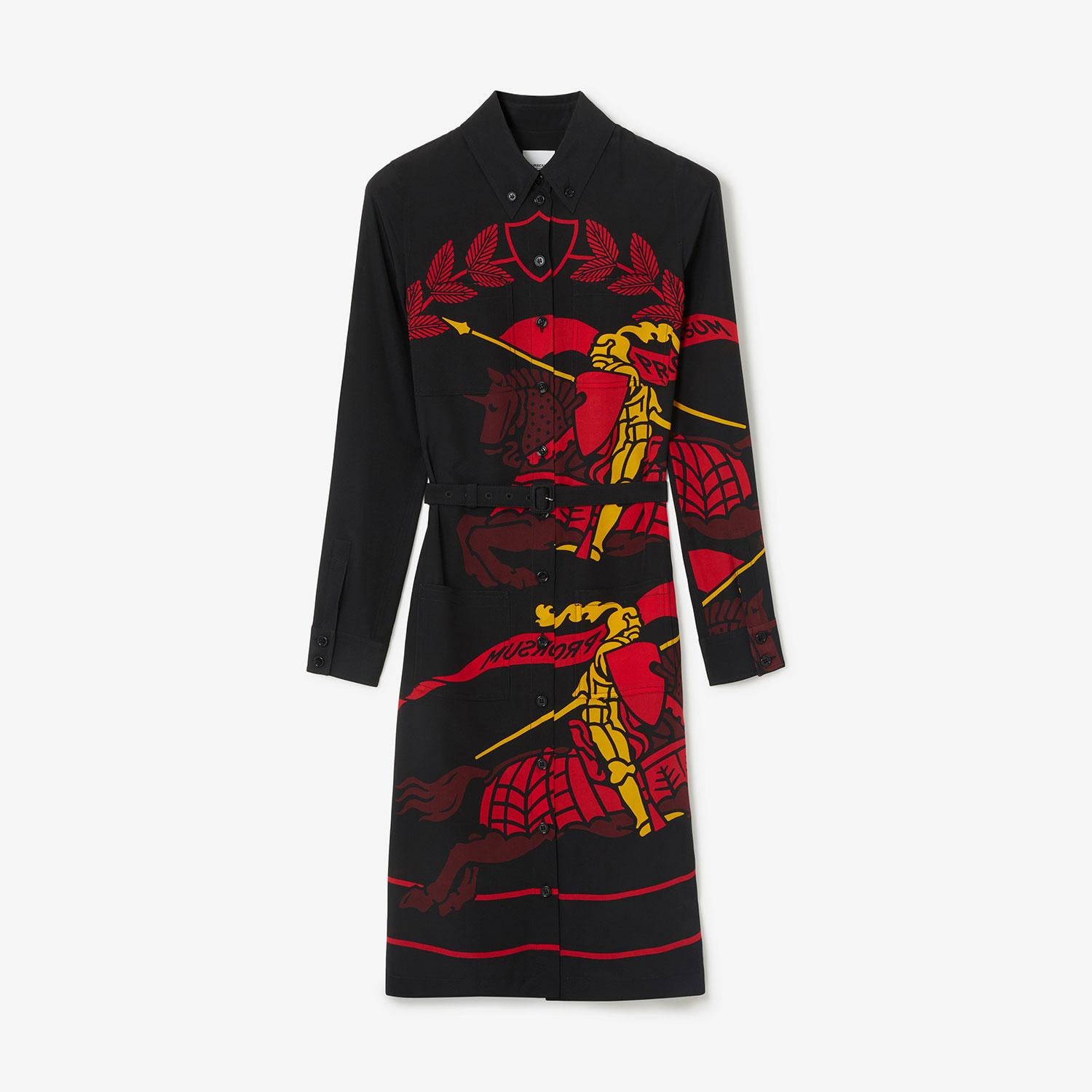 Burberry Kadın Siyah Elbise