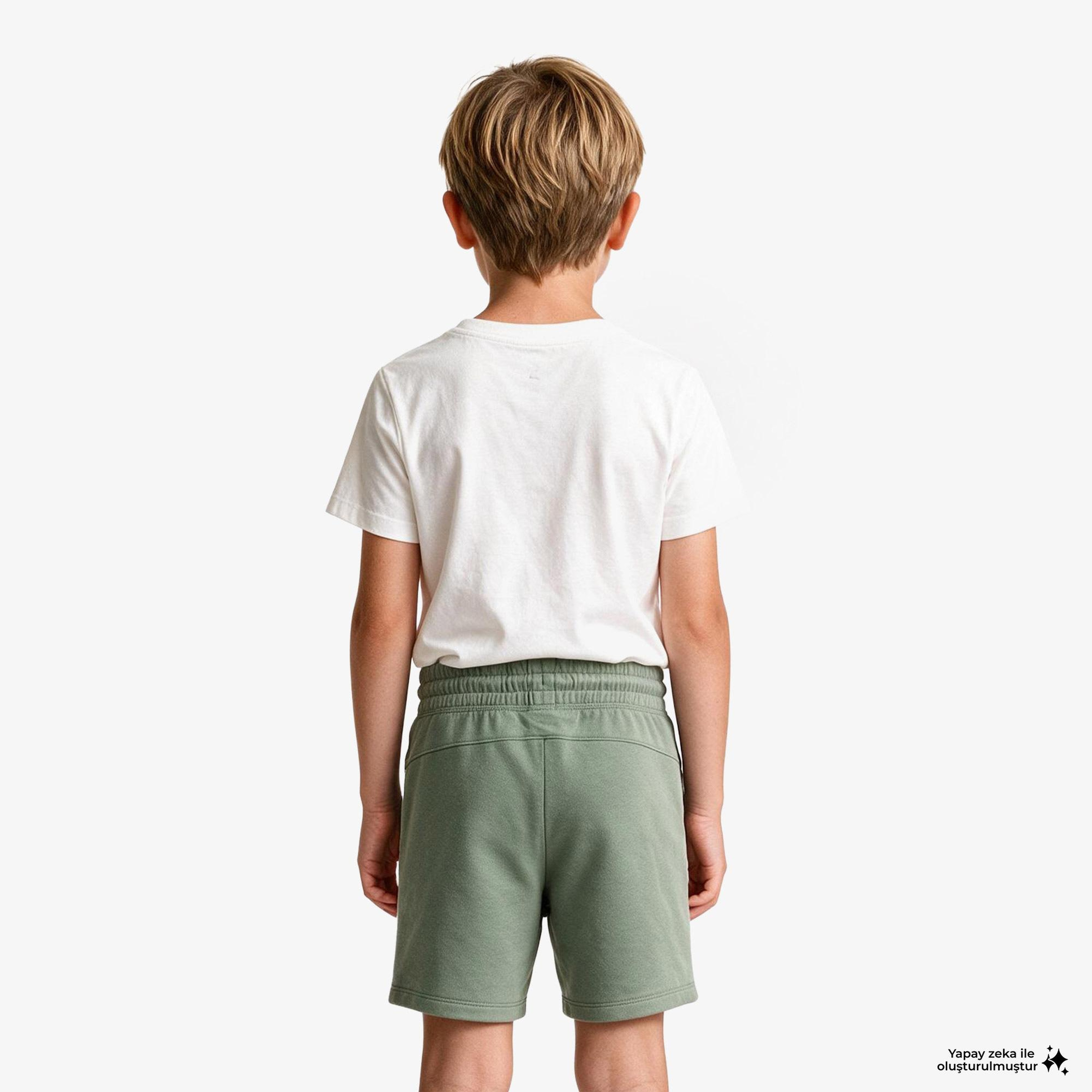 Gap Roket Grafik Baskılı Çocuk Beyaz T-Shirt