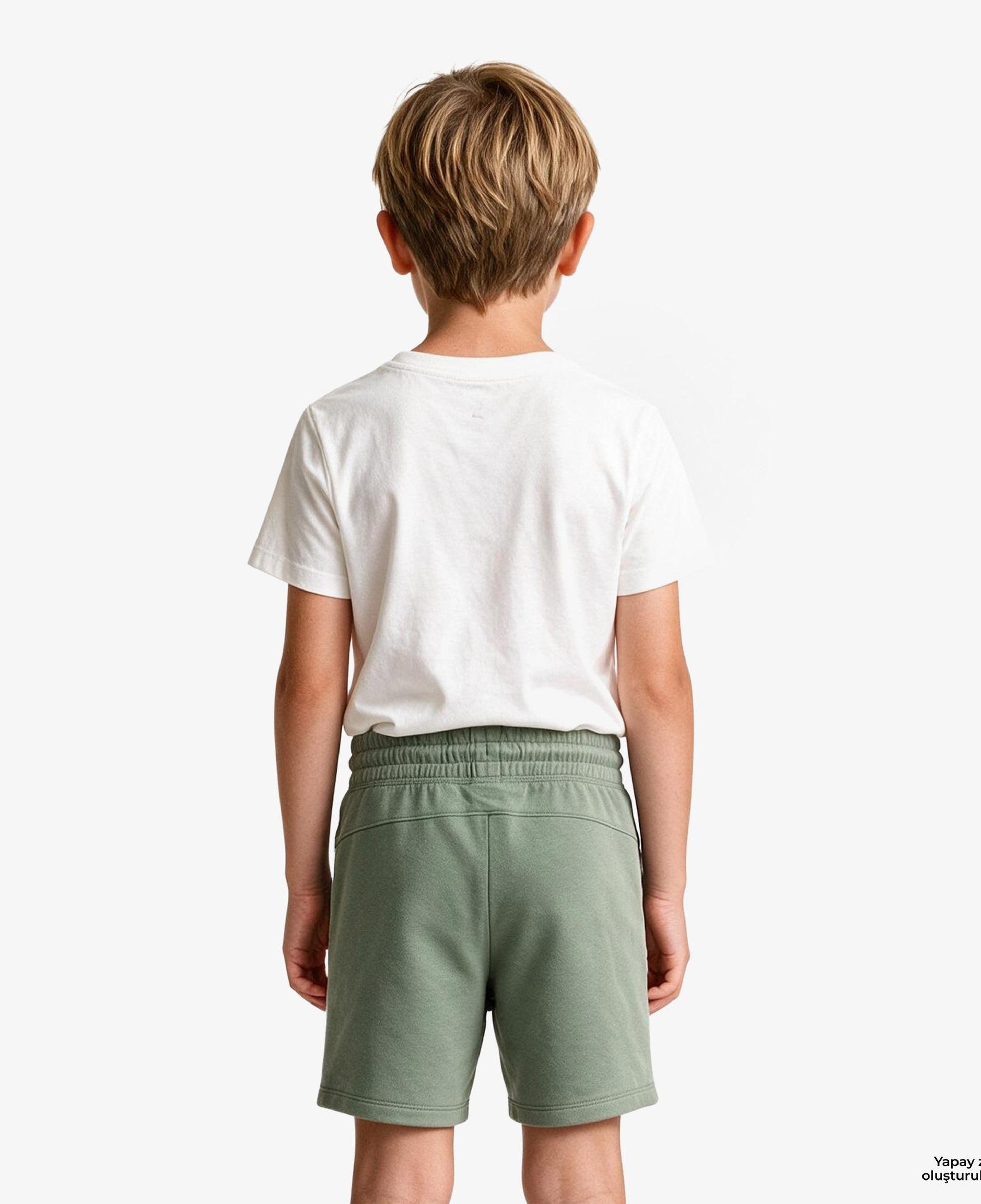Gap Roket Grafik Baskılı Çocuk Beyaz T-Shirt