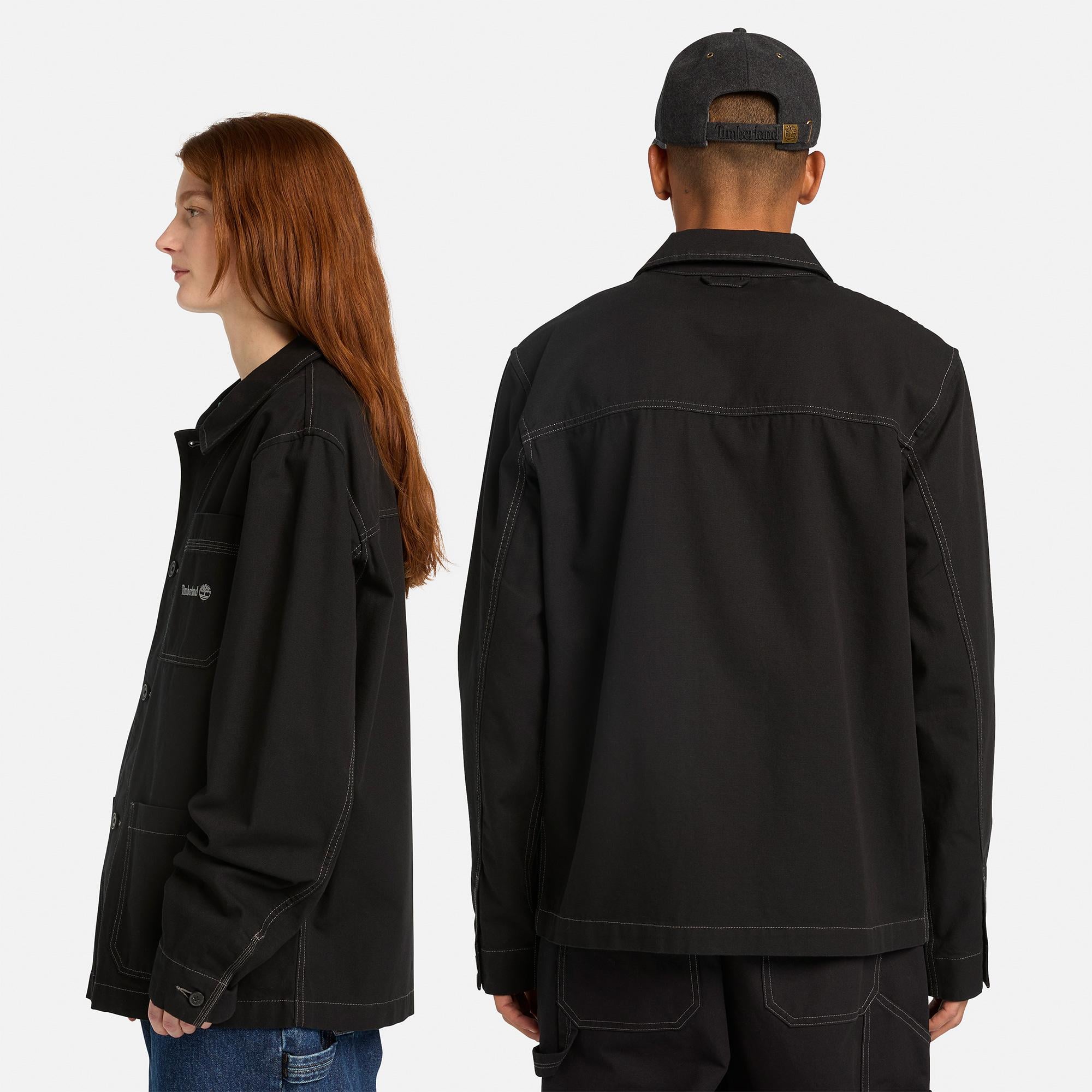 Timberland Chore Canvas Erkek Siyah T-Shirt