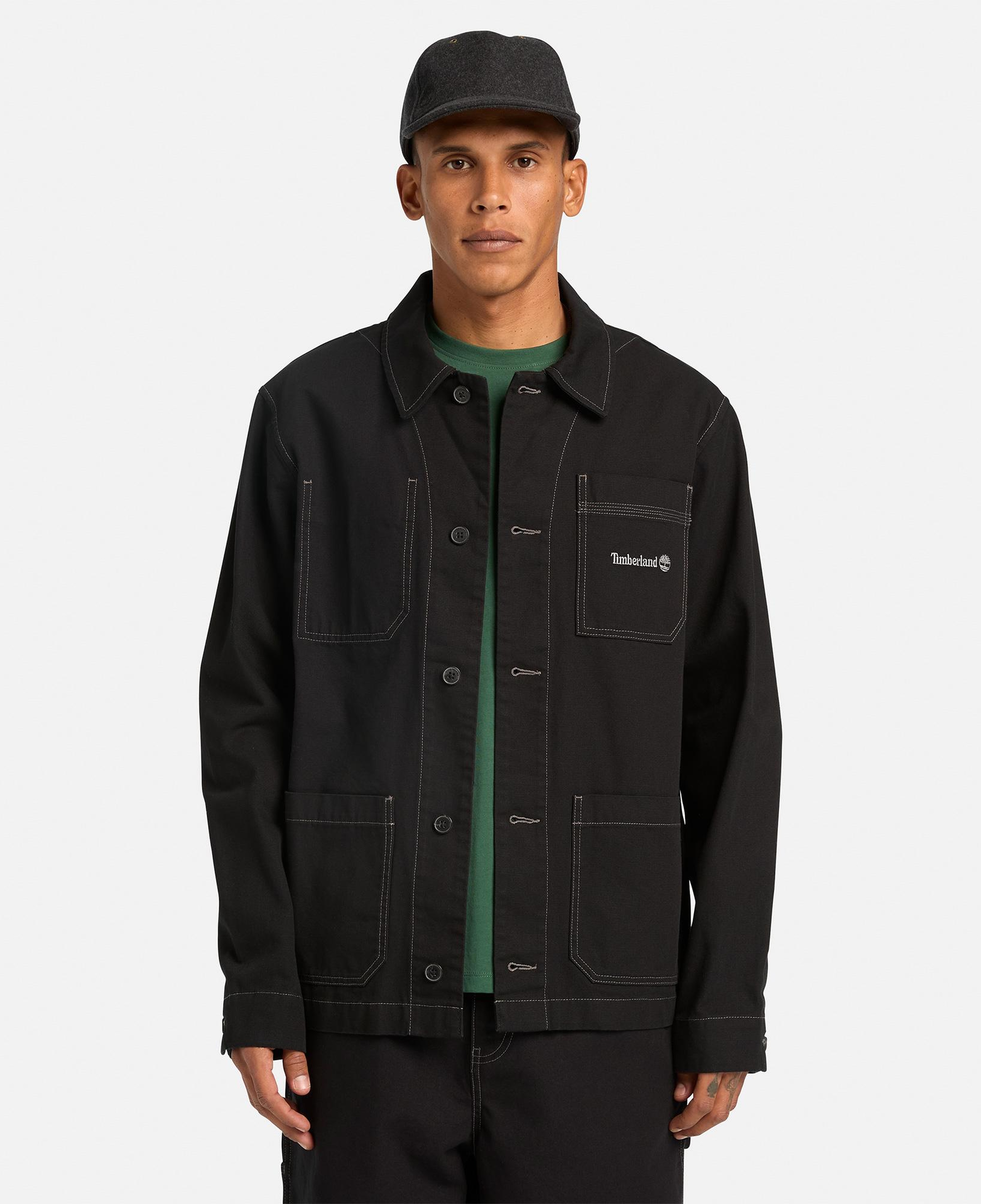Timberland Chore Canvas Erkek Siyah T-Shirt