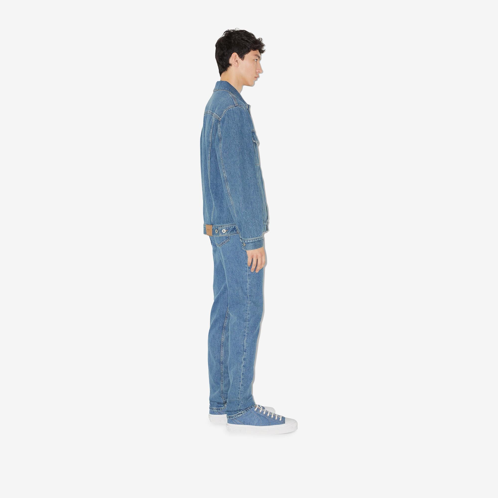 Burberry Erkek Mavi Jean