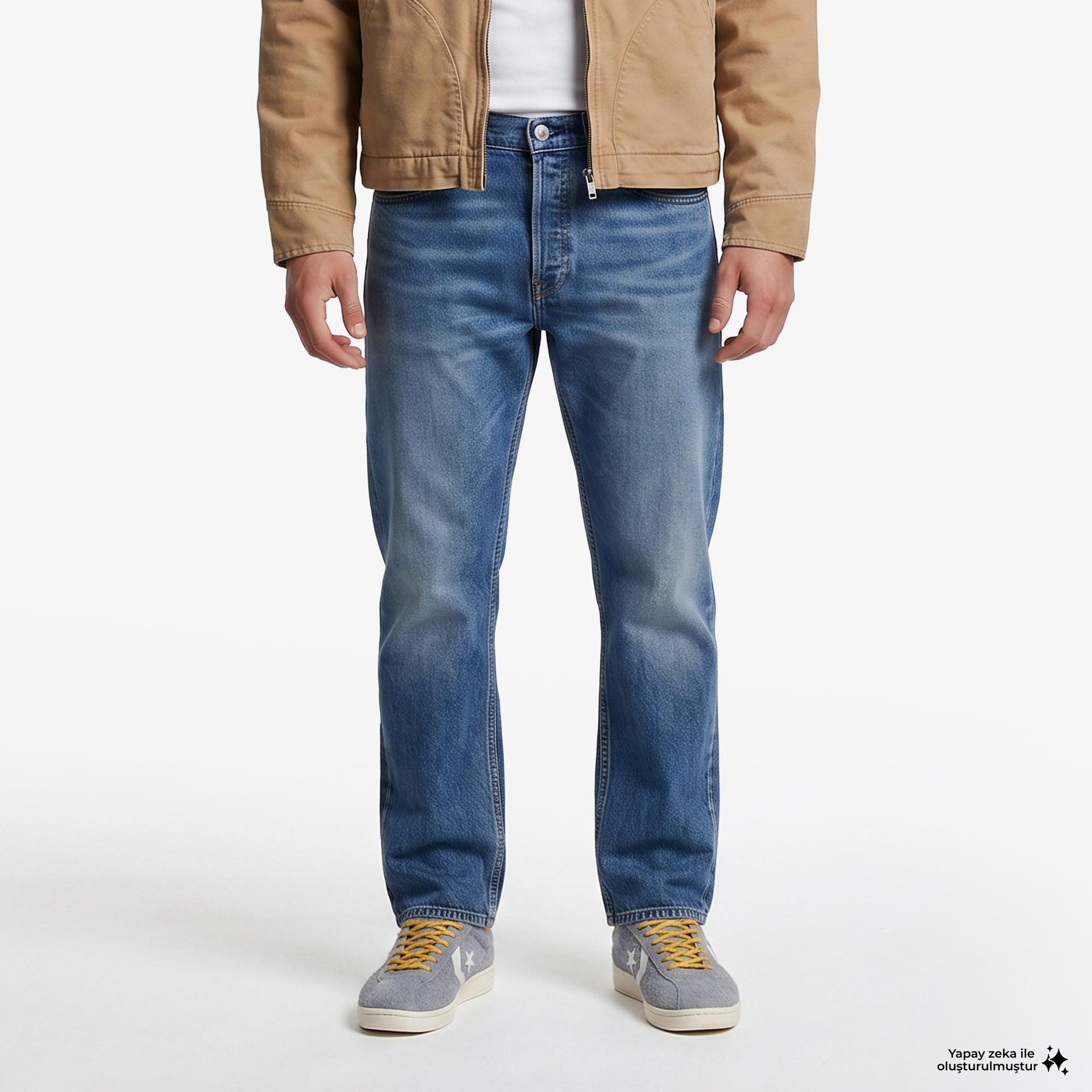 Levi's 501 Original Chemical Lacivert Erkek Jean