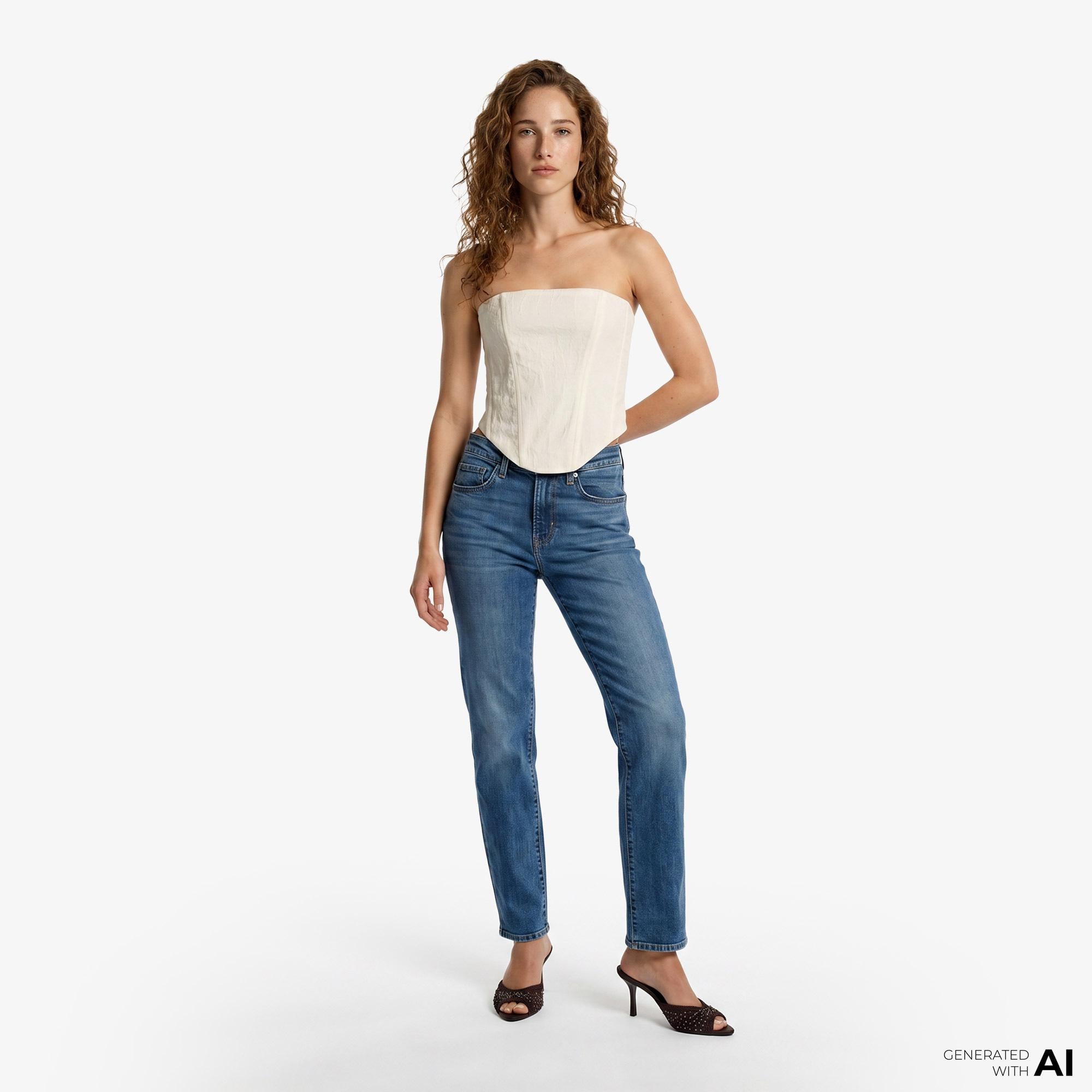 Levi's 721 High Rise Skinny Lacivert Kadın Jean
