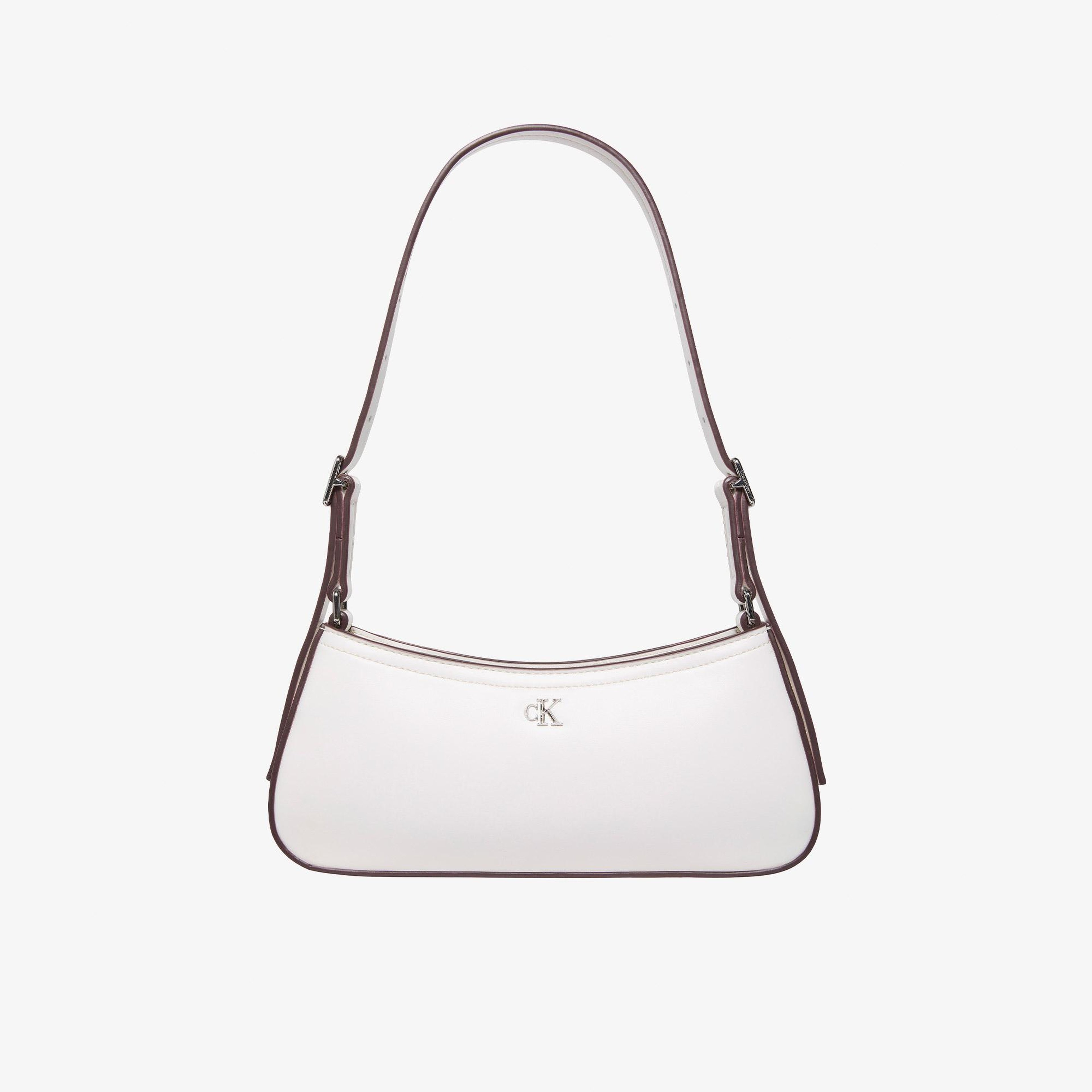 Calvin Klein Small Kadın Beyaz El Çantası