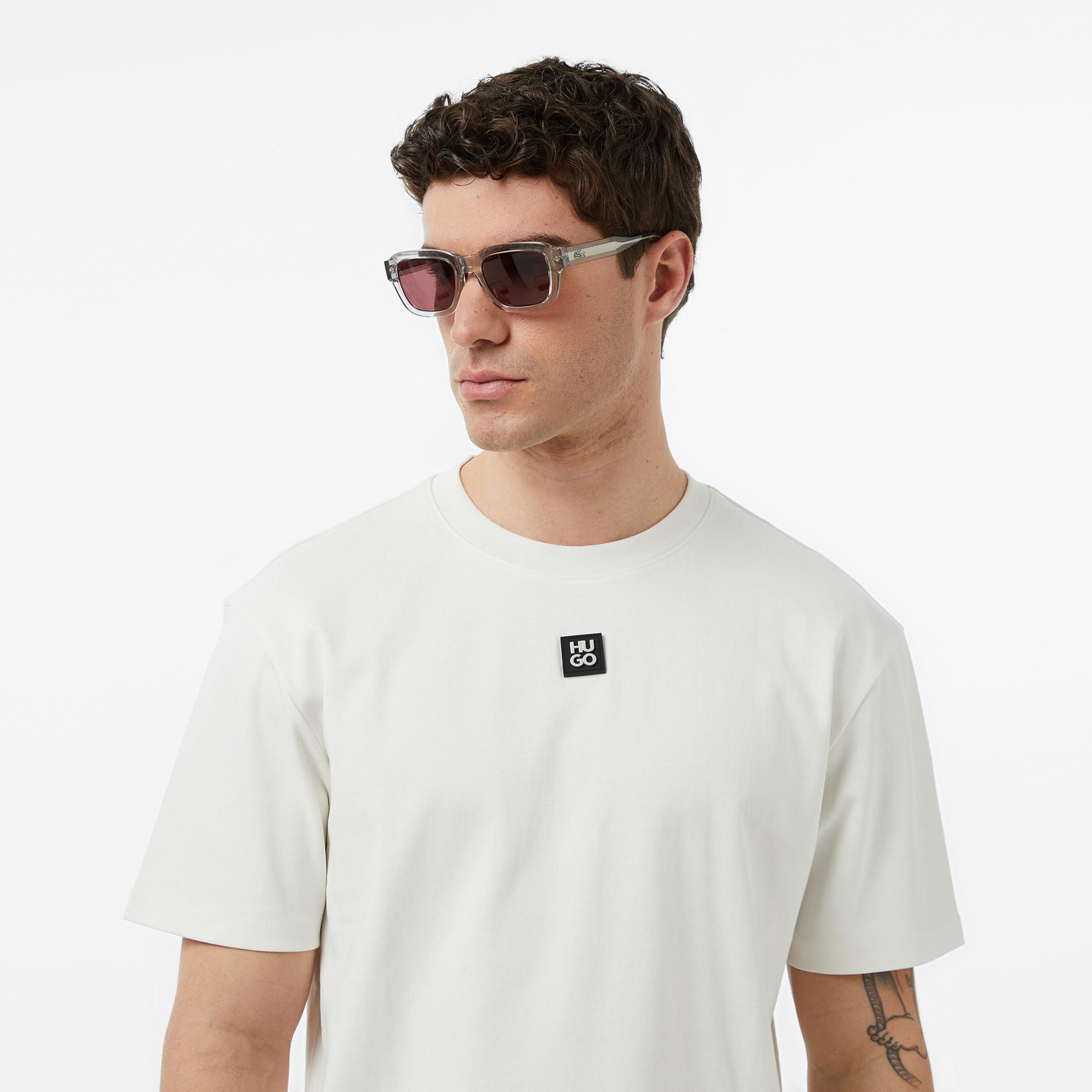 Hugo Dalile Erkek Krem Rengi T-Shirt