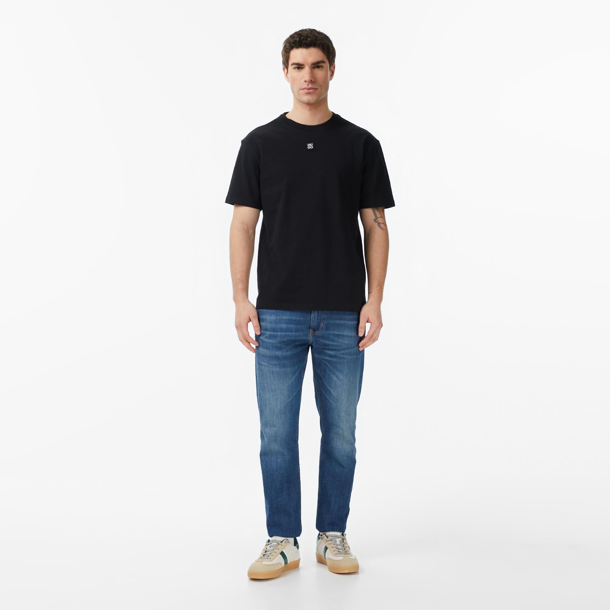 Hugo Dalile Erkek Siyah T-Shirt