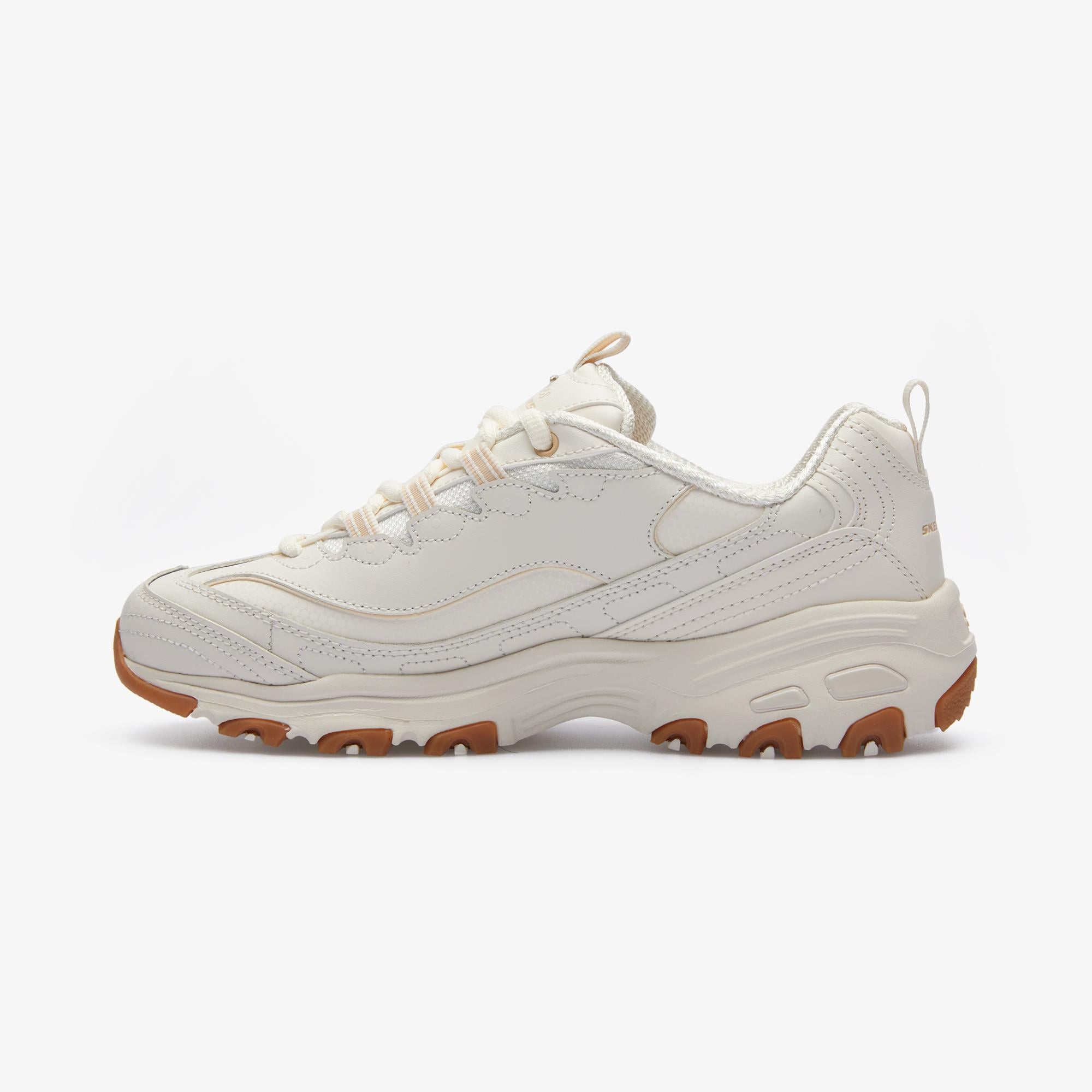 Skechers D'Lites Good Neutral Kadın Beyaz Spor Ayakkabı