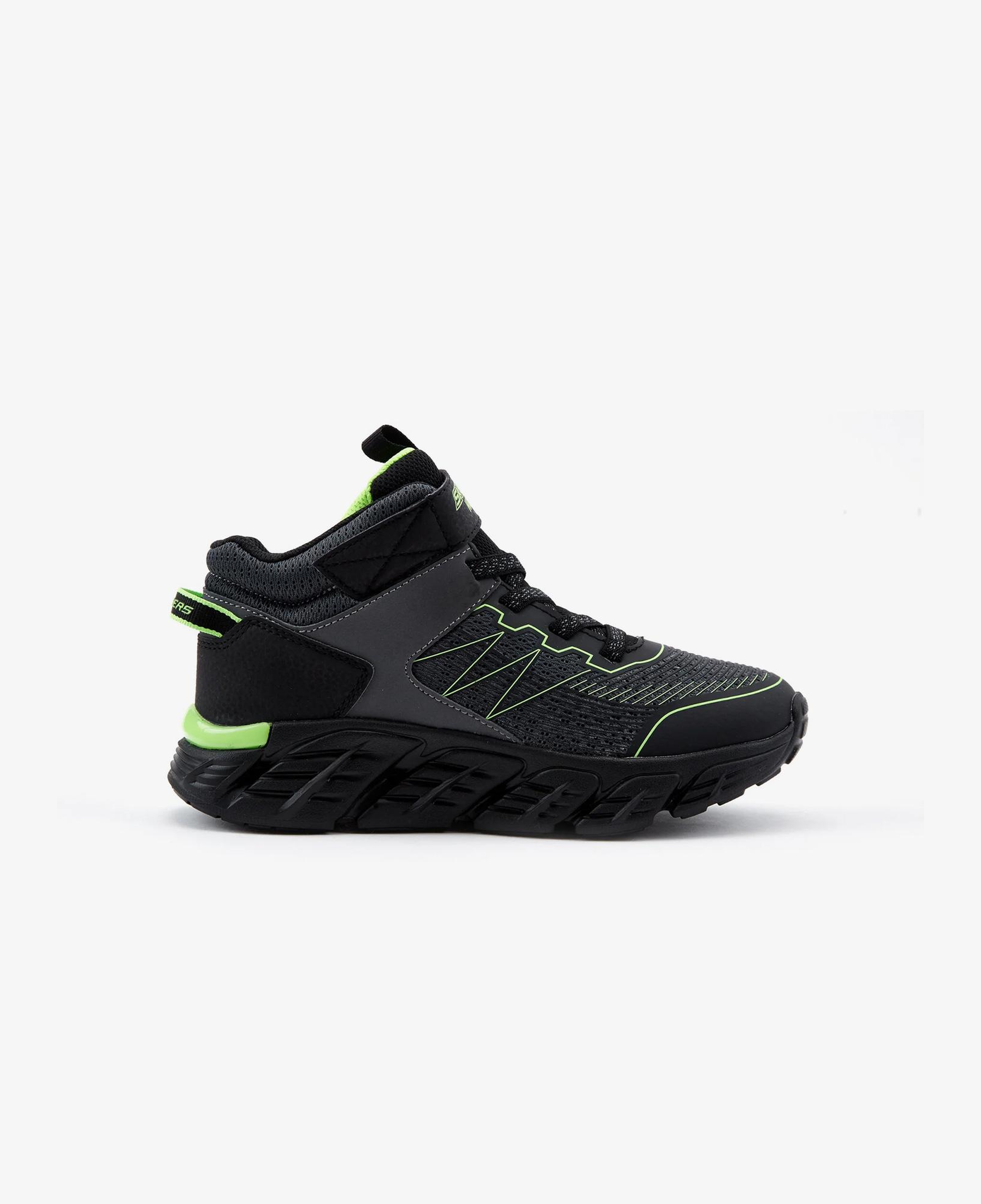 Skechers Tech-Grip Çocuk Siyah Bot