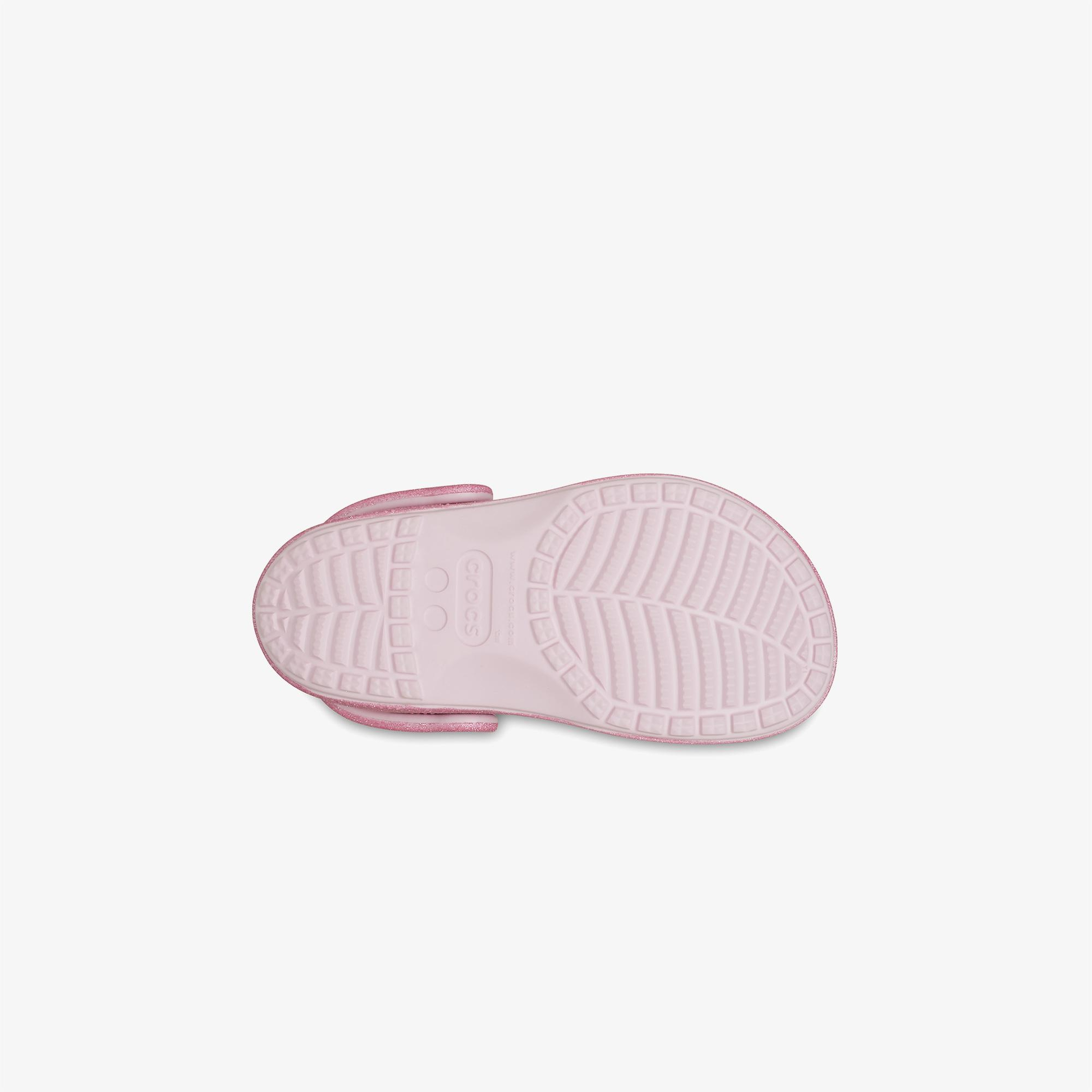 Crocs Classic Glitter Çocuk Pembe Sandalet