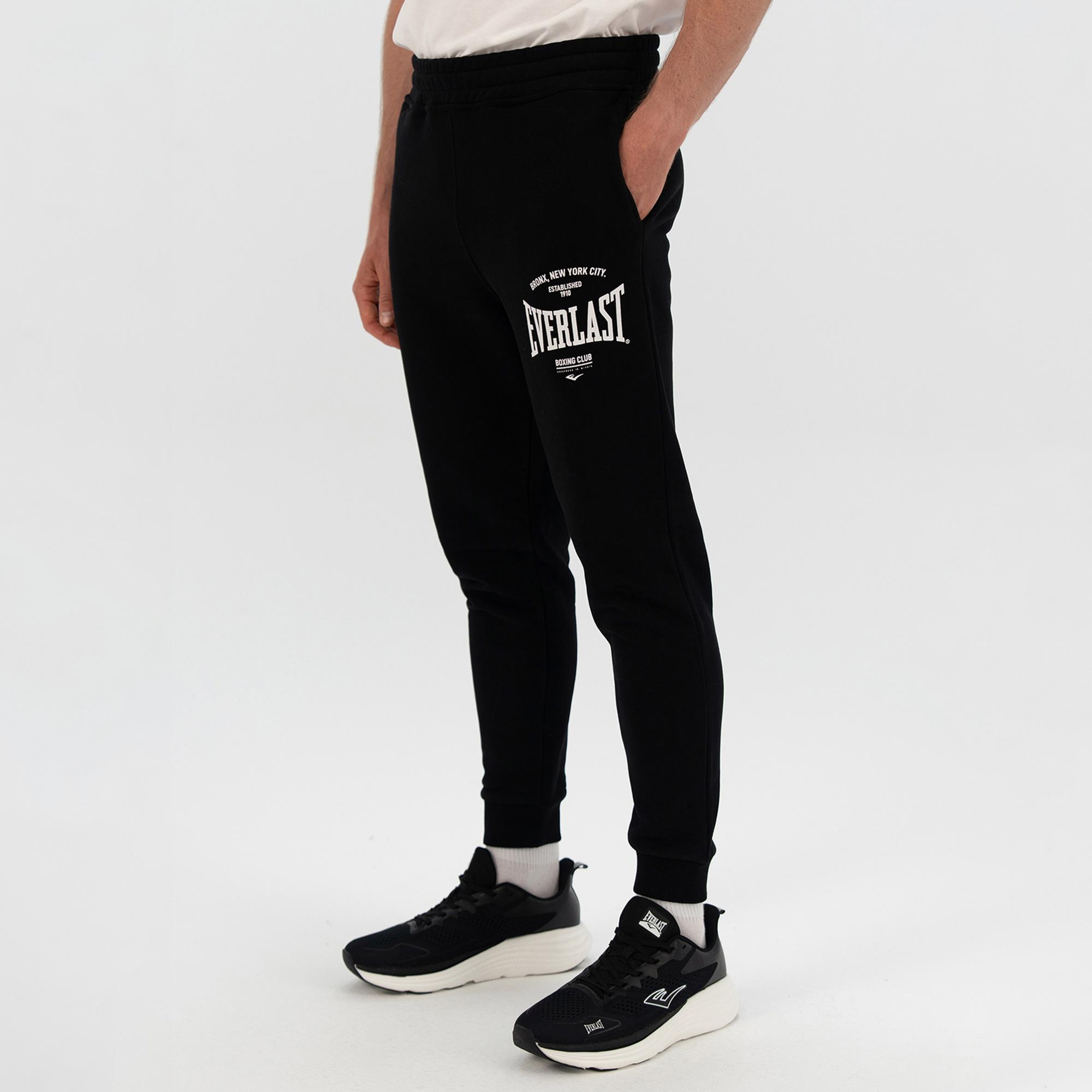 Everlast Bronx NYC Regular Erkek Siyah Eşofman Altı