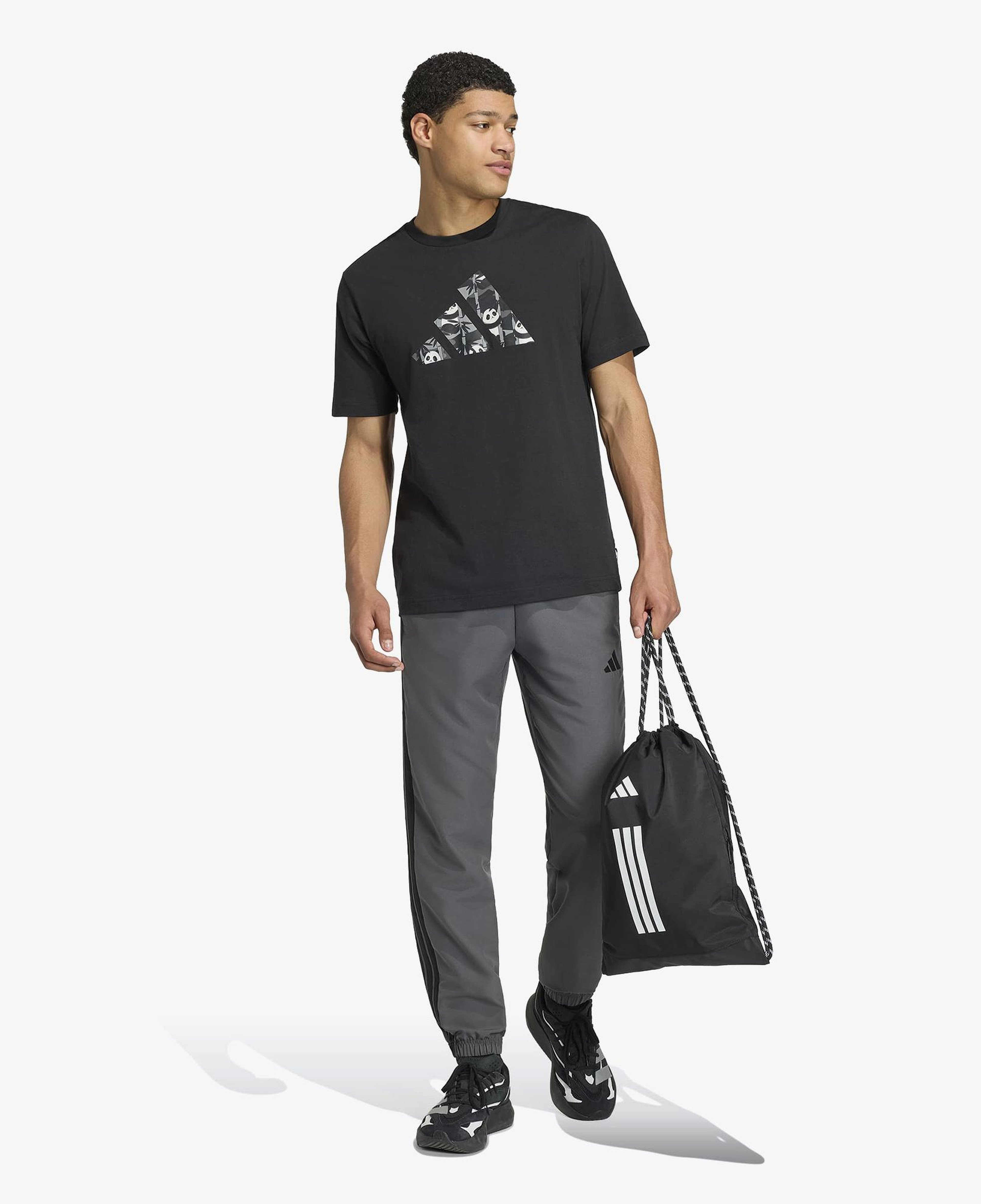 adidas Panda  Erkek Siyah T-Shirt