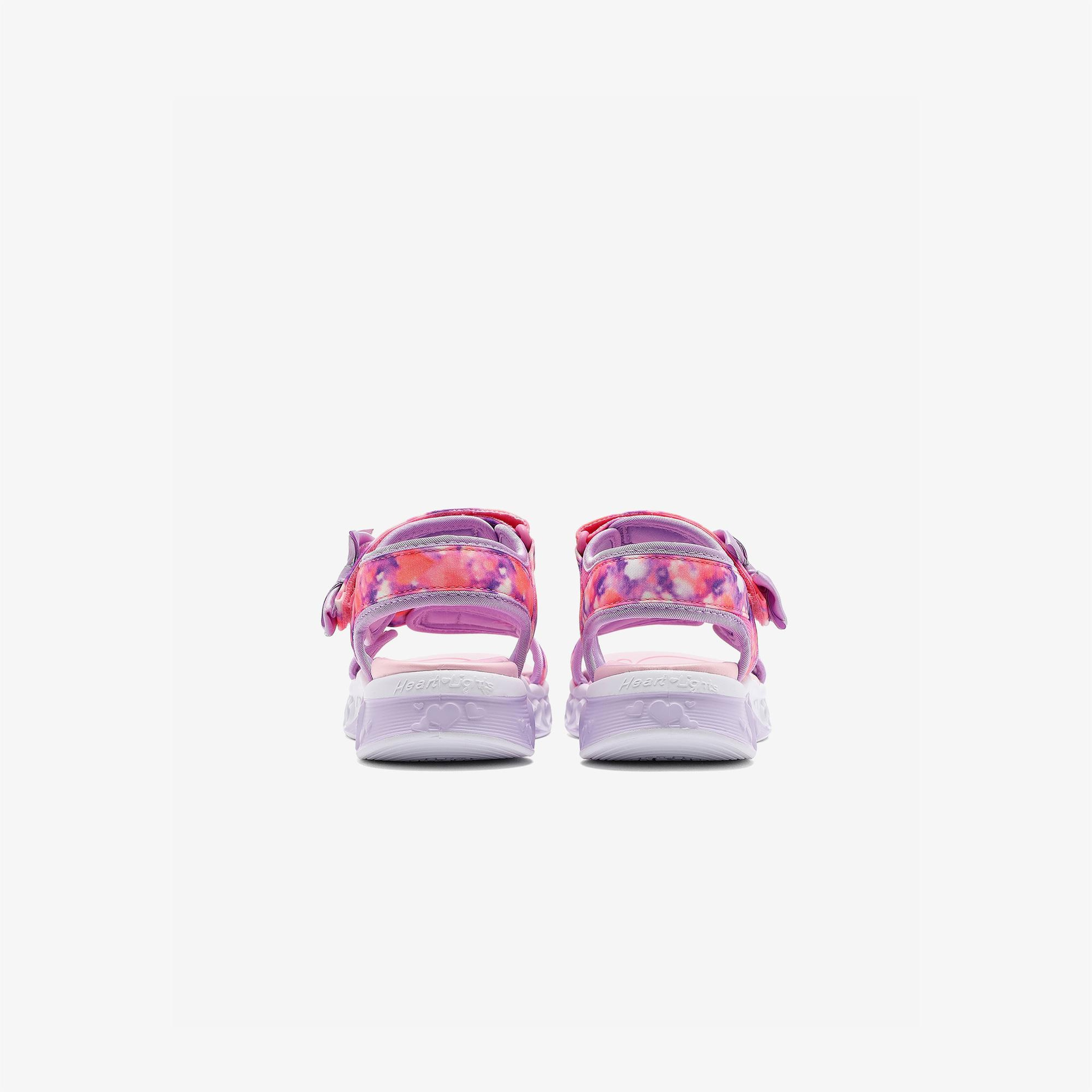 Skechers Flutter Hearts Sandal-Blurry Love Çocuk Pembe Spor Ayakkabı