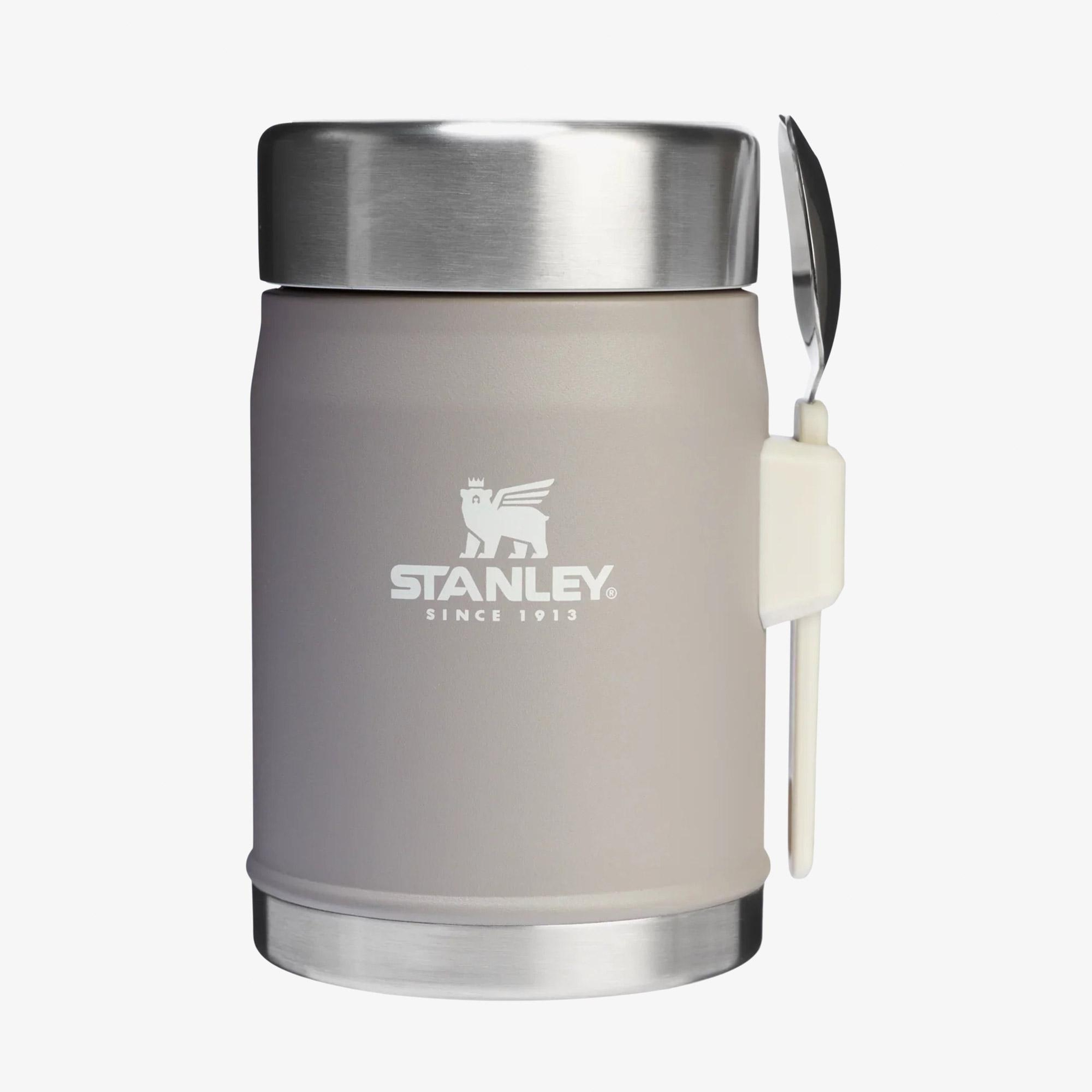 Stanley The Classic Legendary 0.4L Kaşıklı Unisex Gri Termos