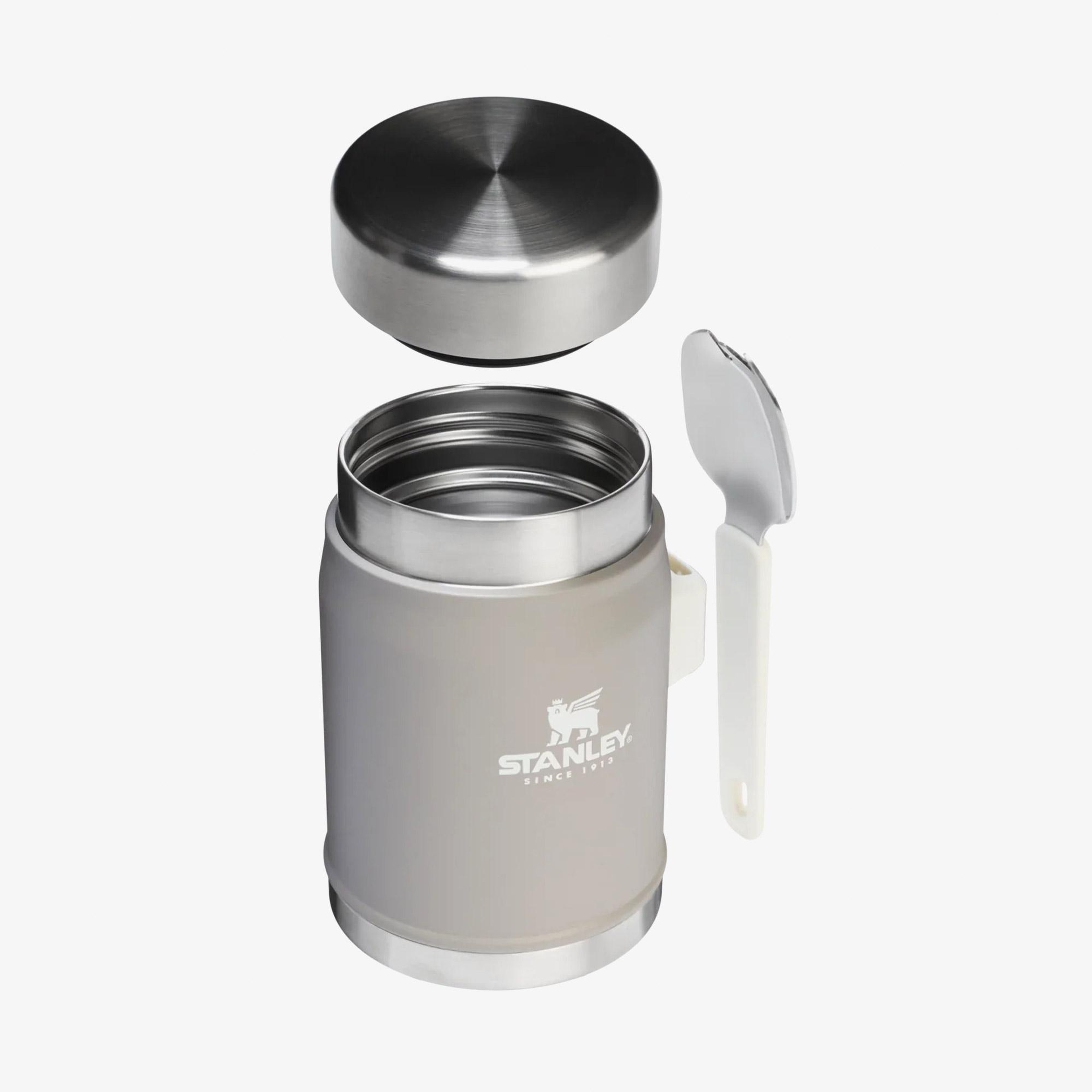 Stanley The Classic Legendary 0.4L Kaşıklı Unisex Gri Termos