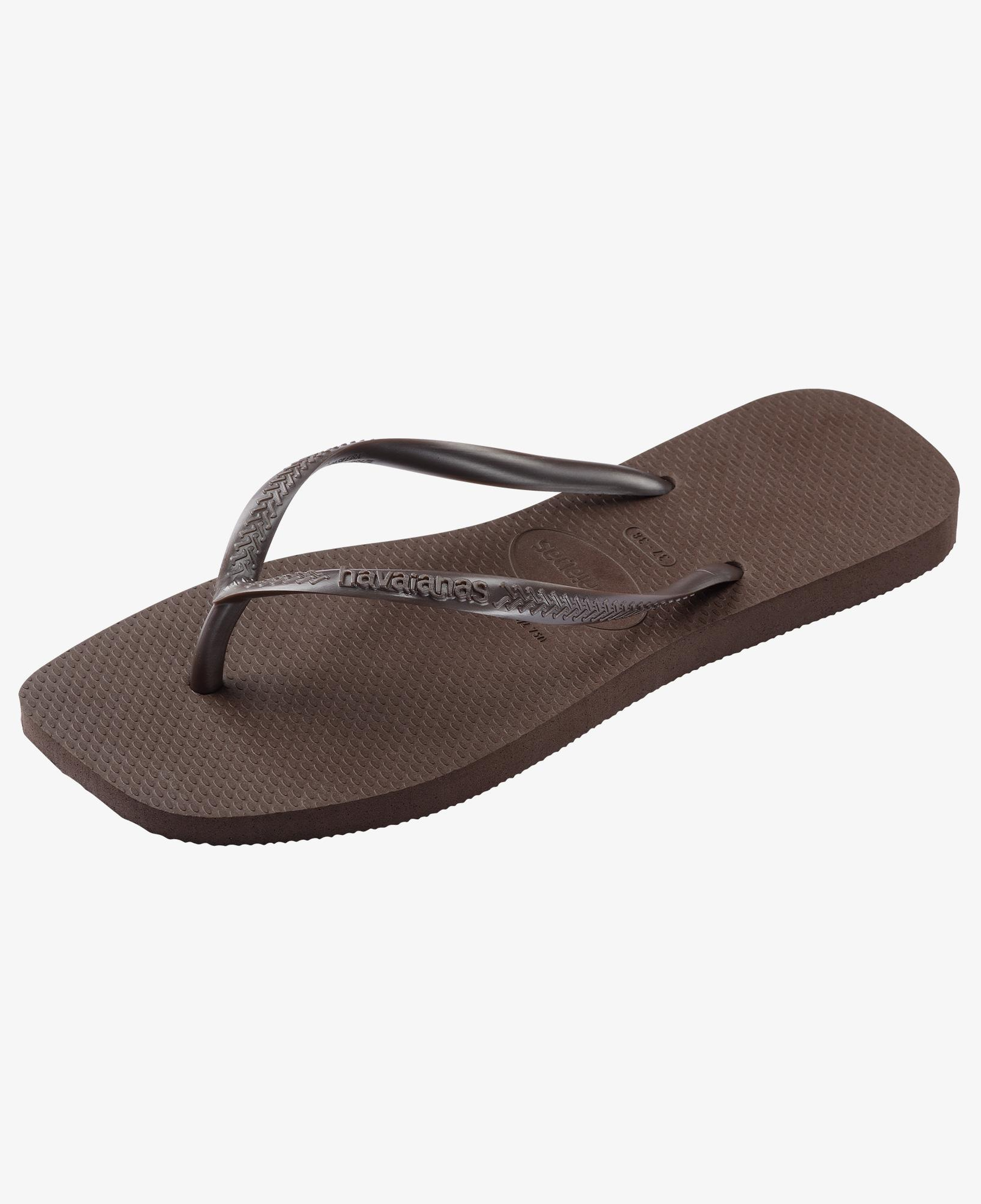 Havaianas Square Kadın Kahverengi Terlik