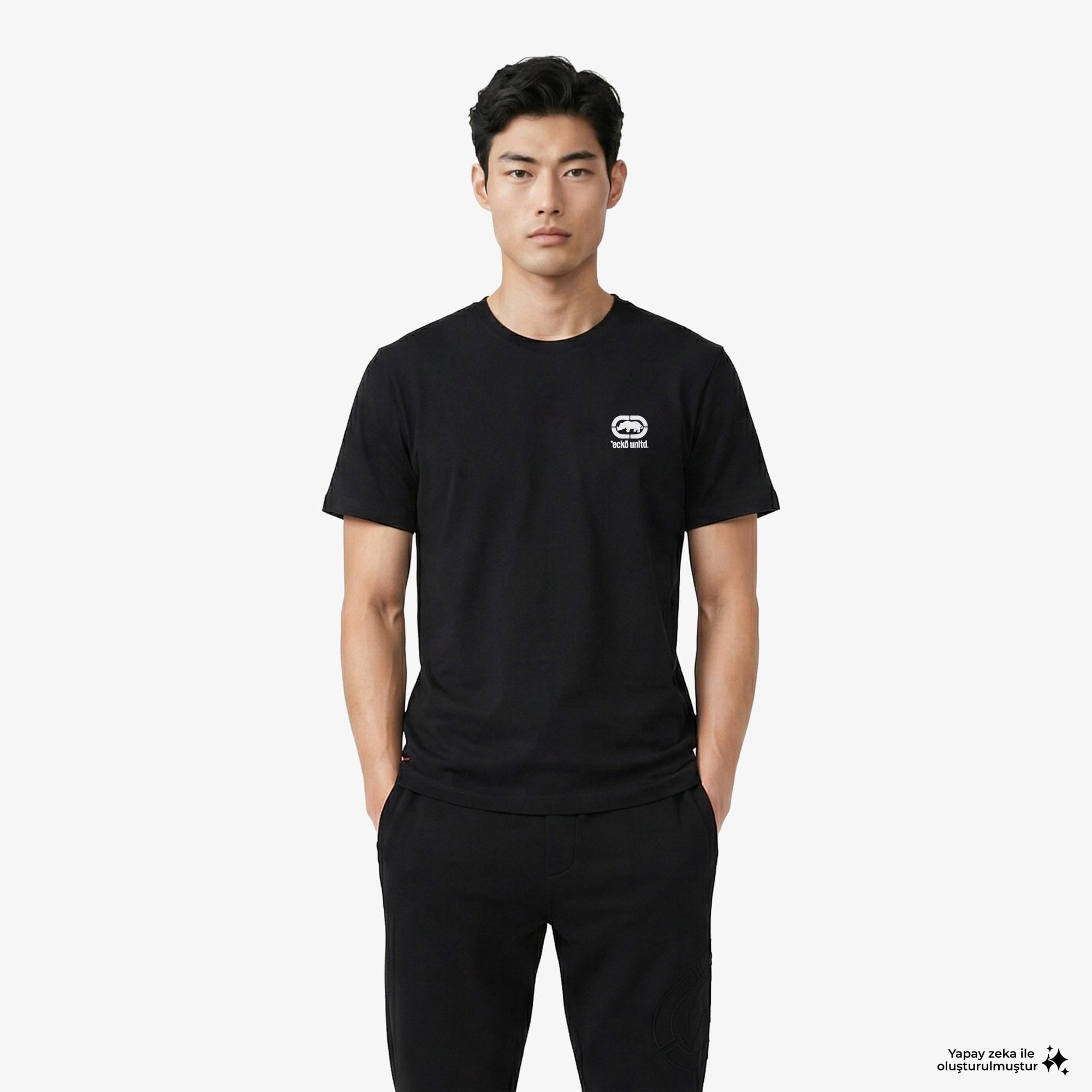 Ecko Corinth Erkek Siyah T-Shirt