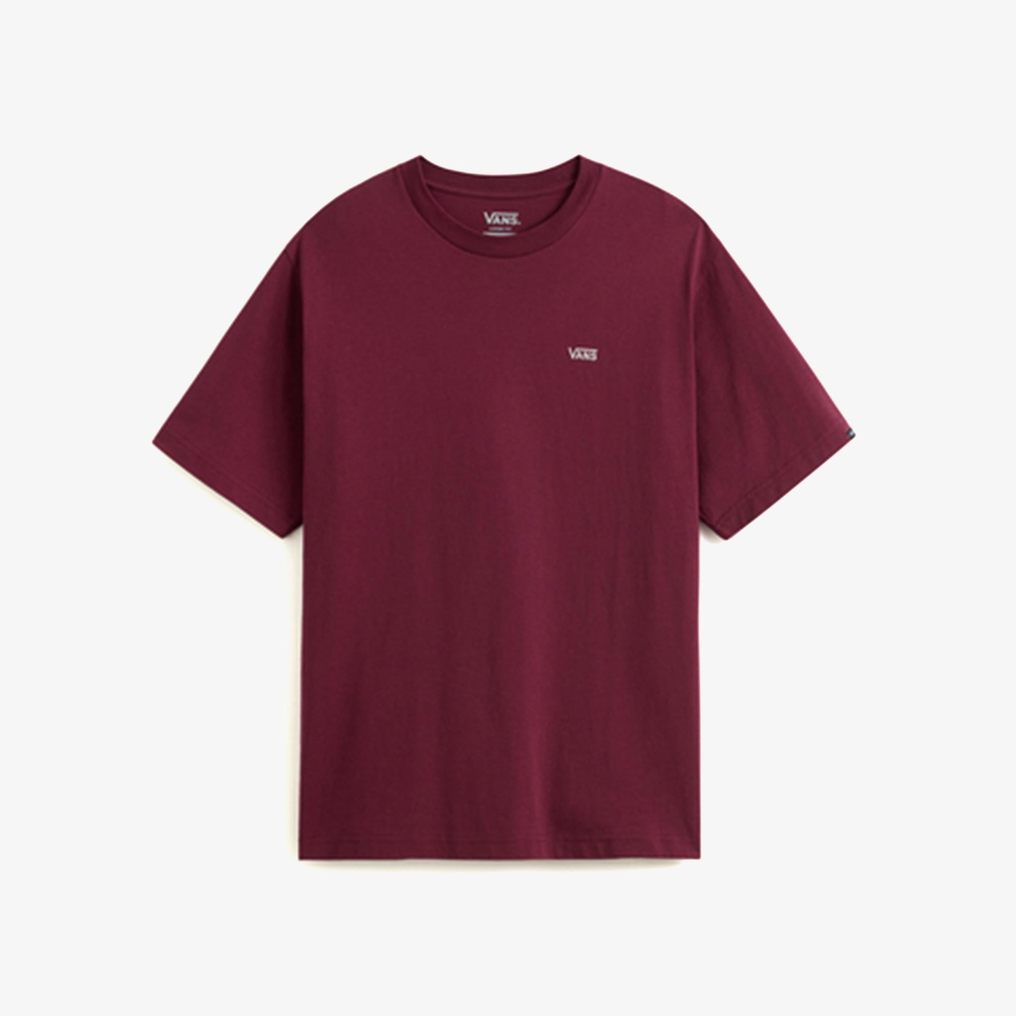 Vans Left Chest ii Loose Ss Erkek Bordo T-Shirt