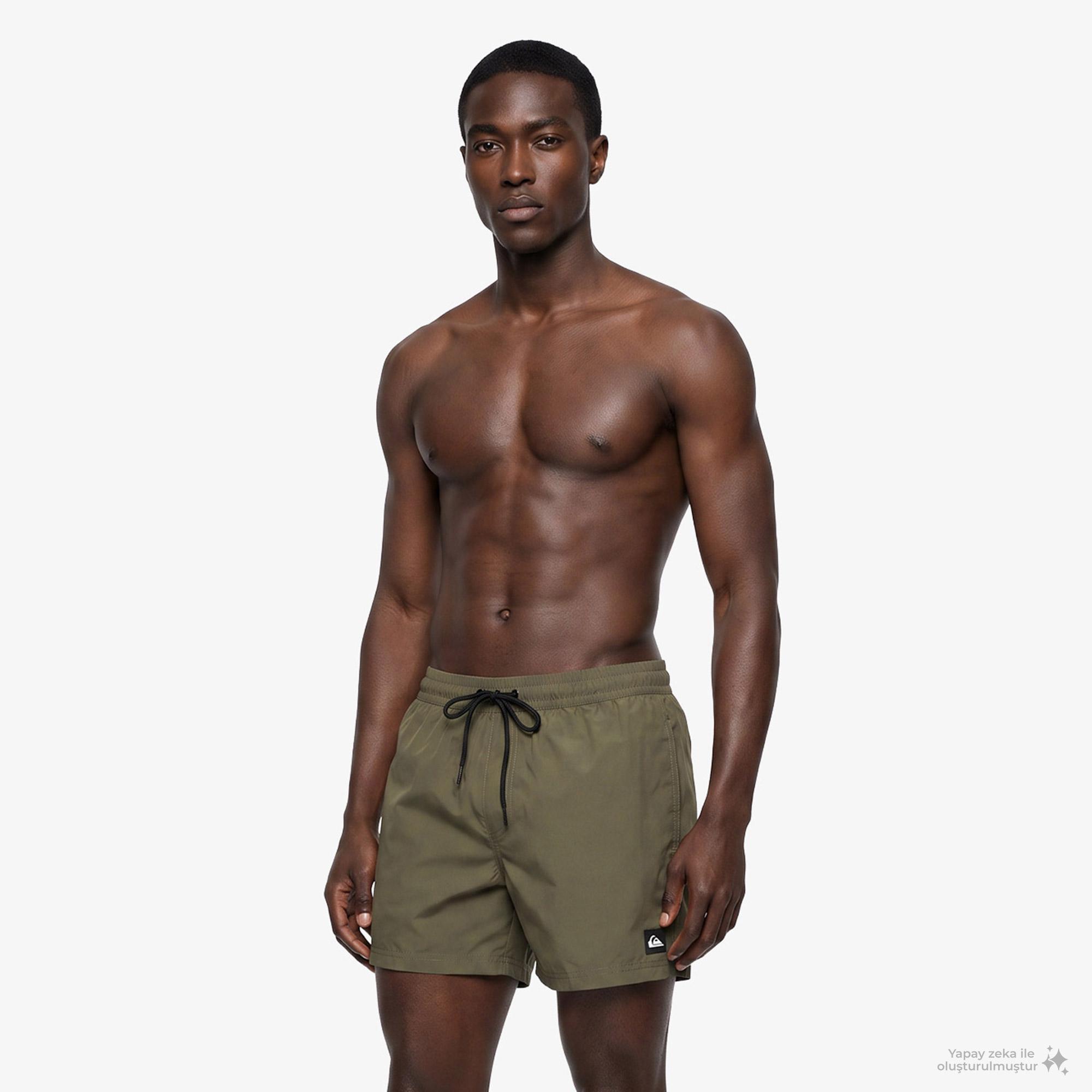 Quiksilver Everyday Erkek Yeşil Deniz Şortu