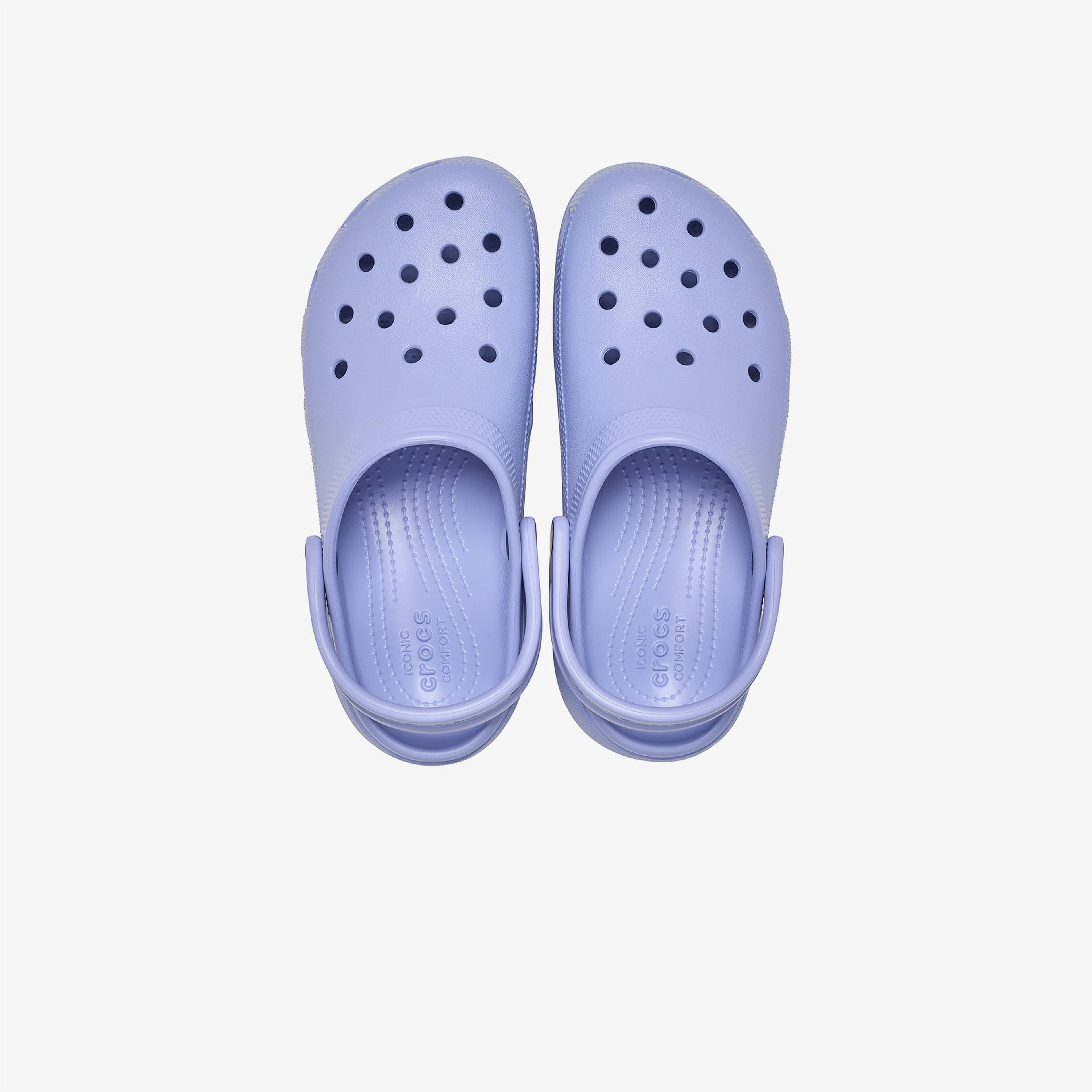 Crocs Classic Platform Clog Kadın Mavi Terlik