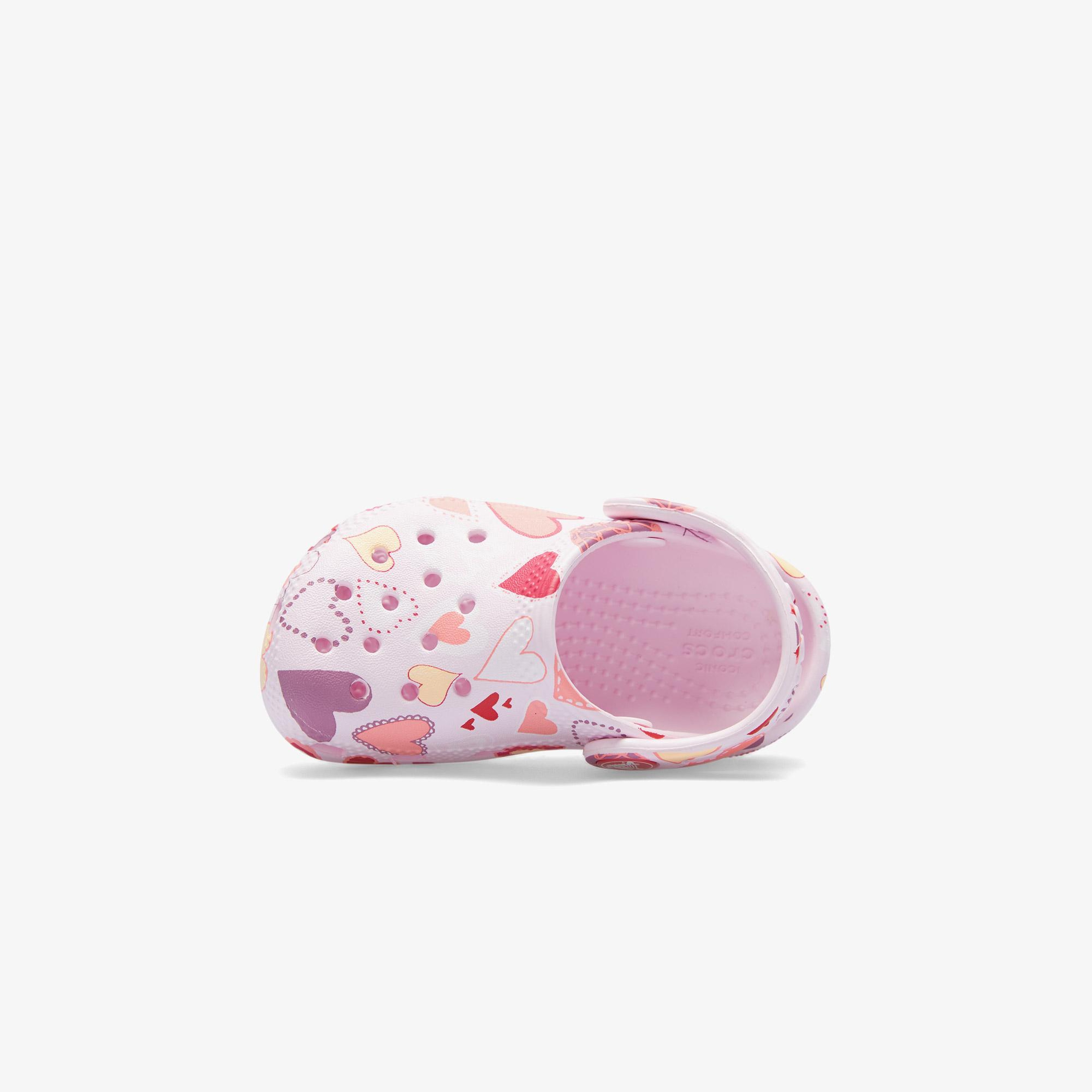 Crocs Classic VDay Clog Çocuk Pembe Terlik