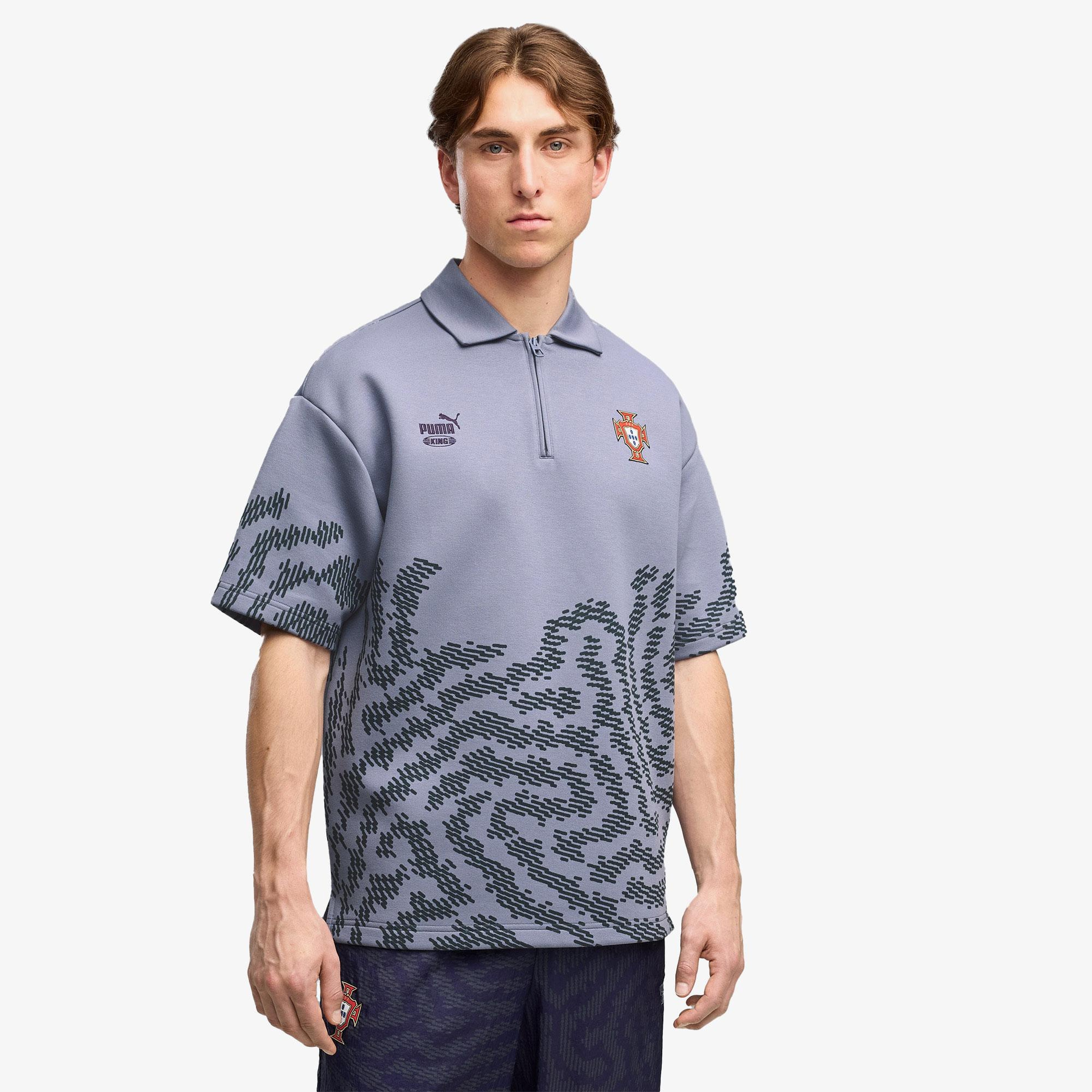 Puma X Fpf X Sb King Erkek Gri Polo