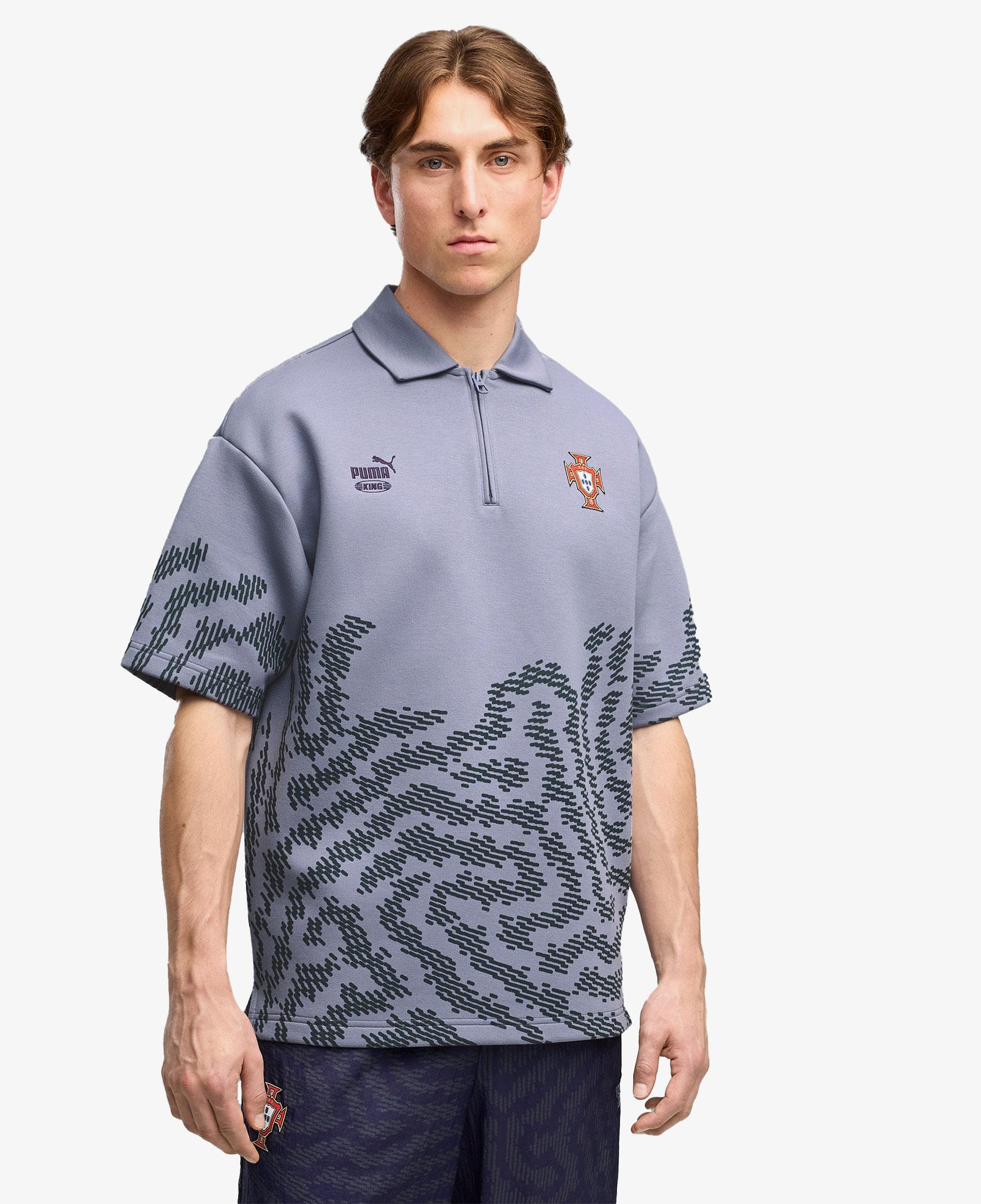 Puma X Fpf X Sb King Erkek Gri Polo