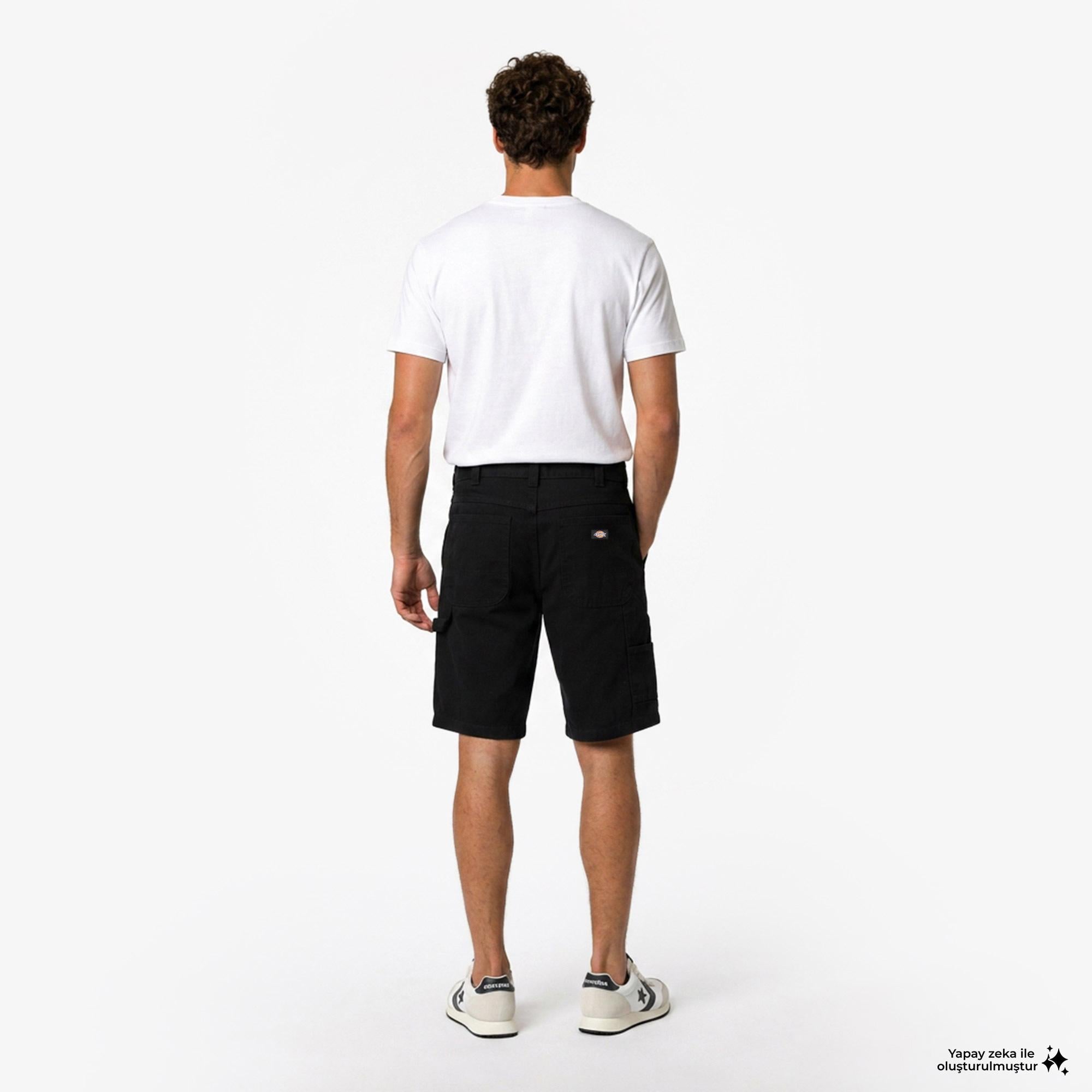 Dickies Canvas Carpenter Erkek Siyah Şort