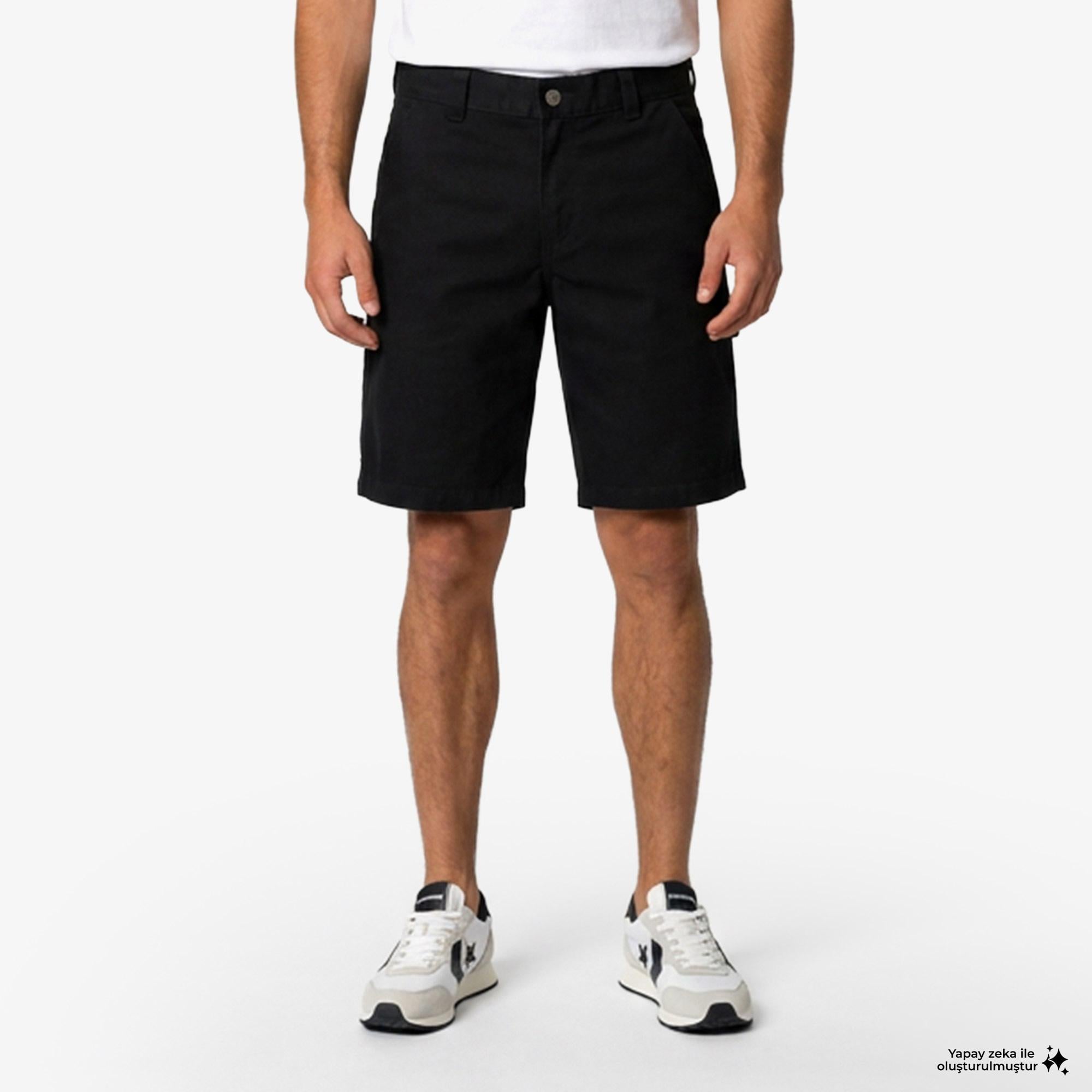 Dickies Canvas Carpenter Erkek Siyah Şort