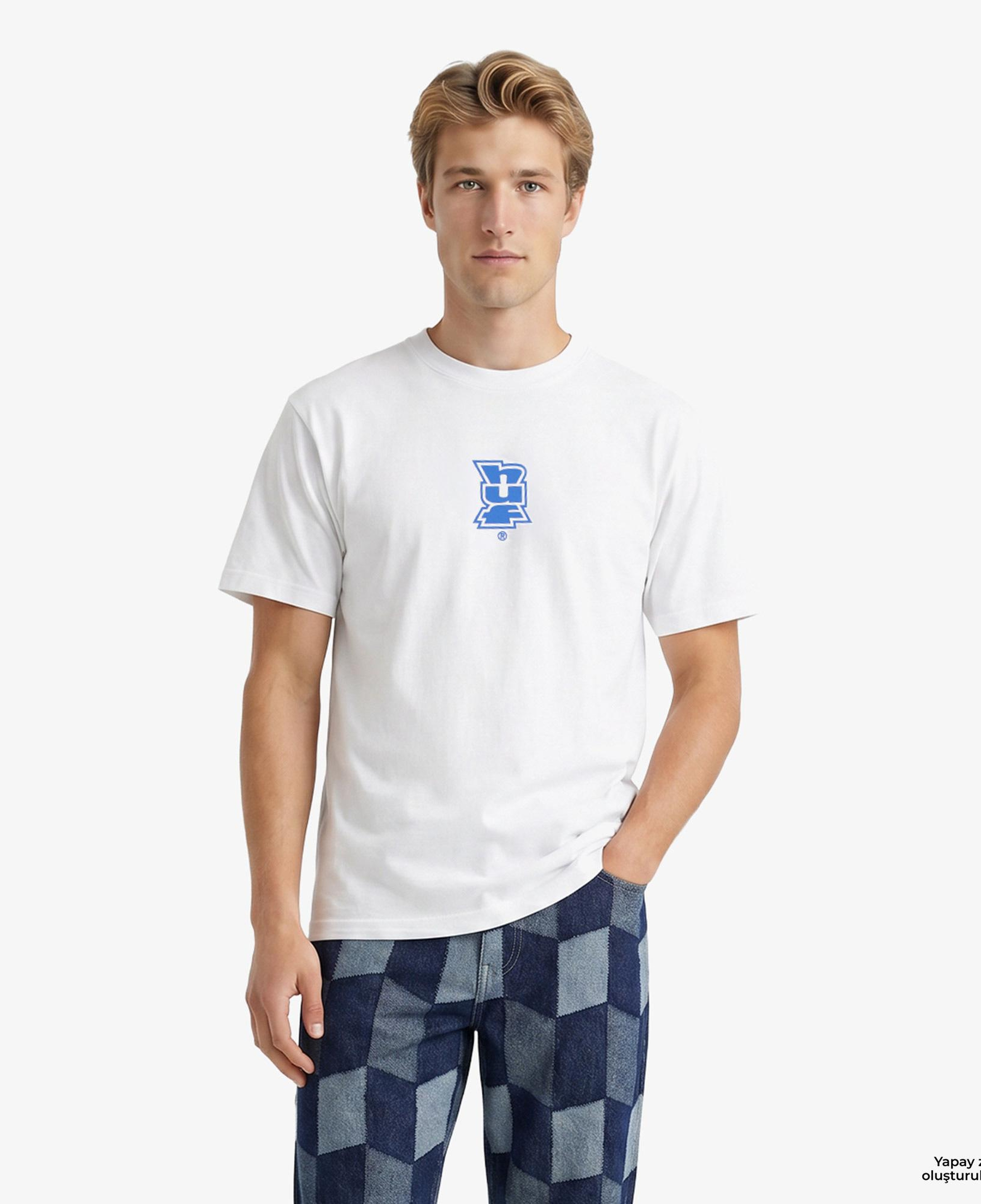 Huf Megablast Core SS Erkek Mavi T-Shirt