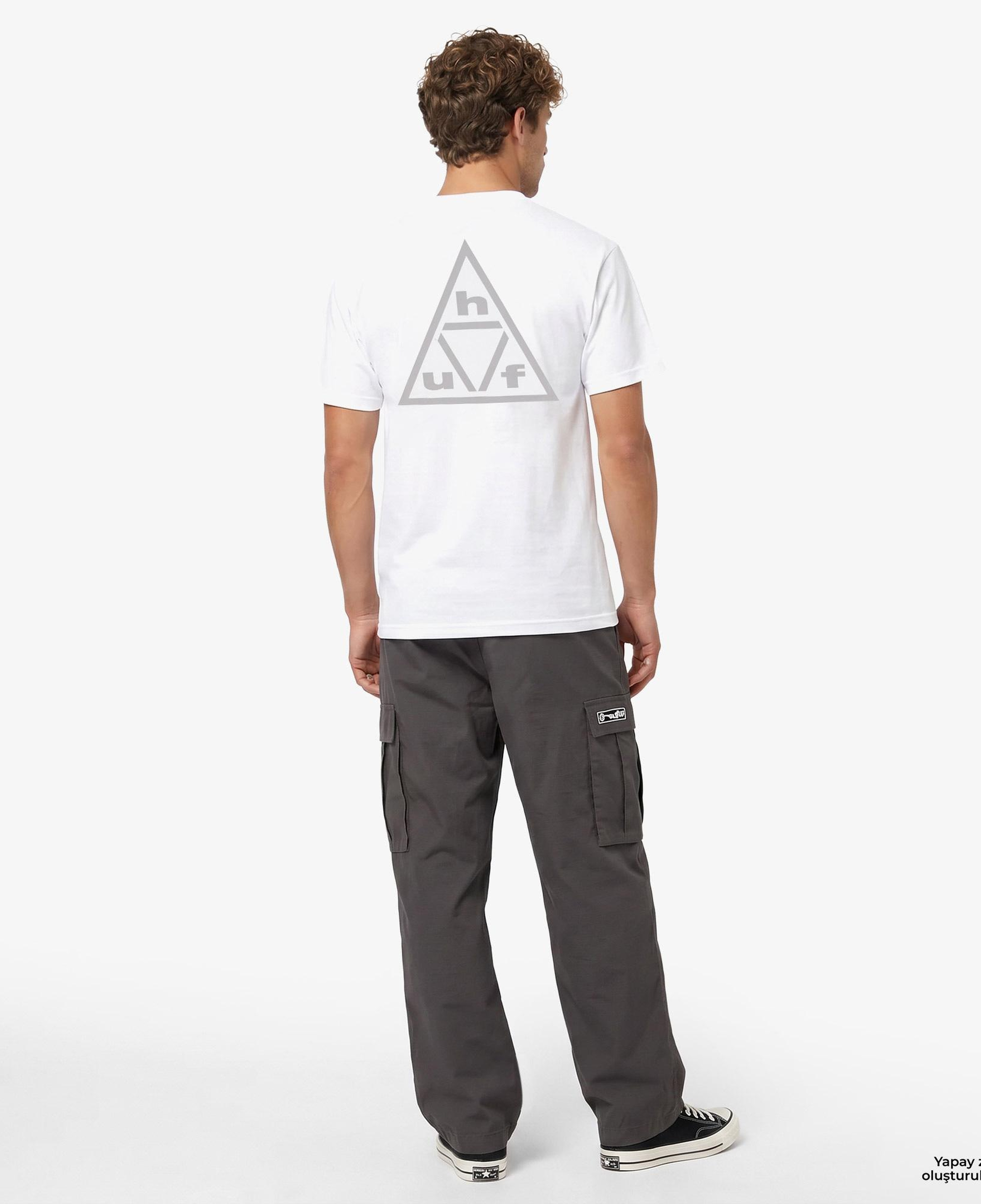Huf Triple Triangle SS Erkek Gri T-Shirt