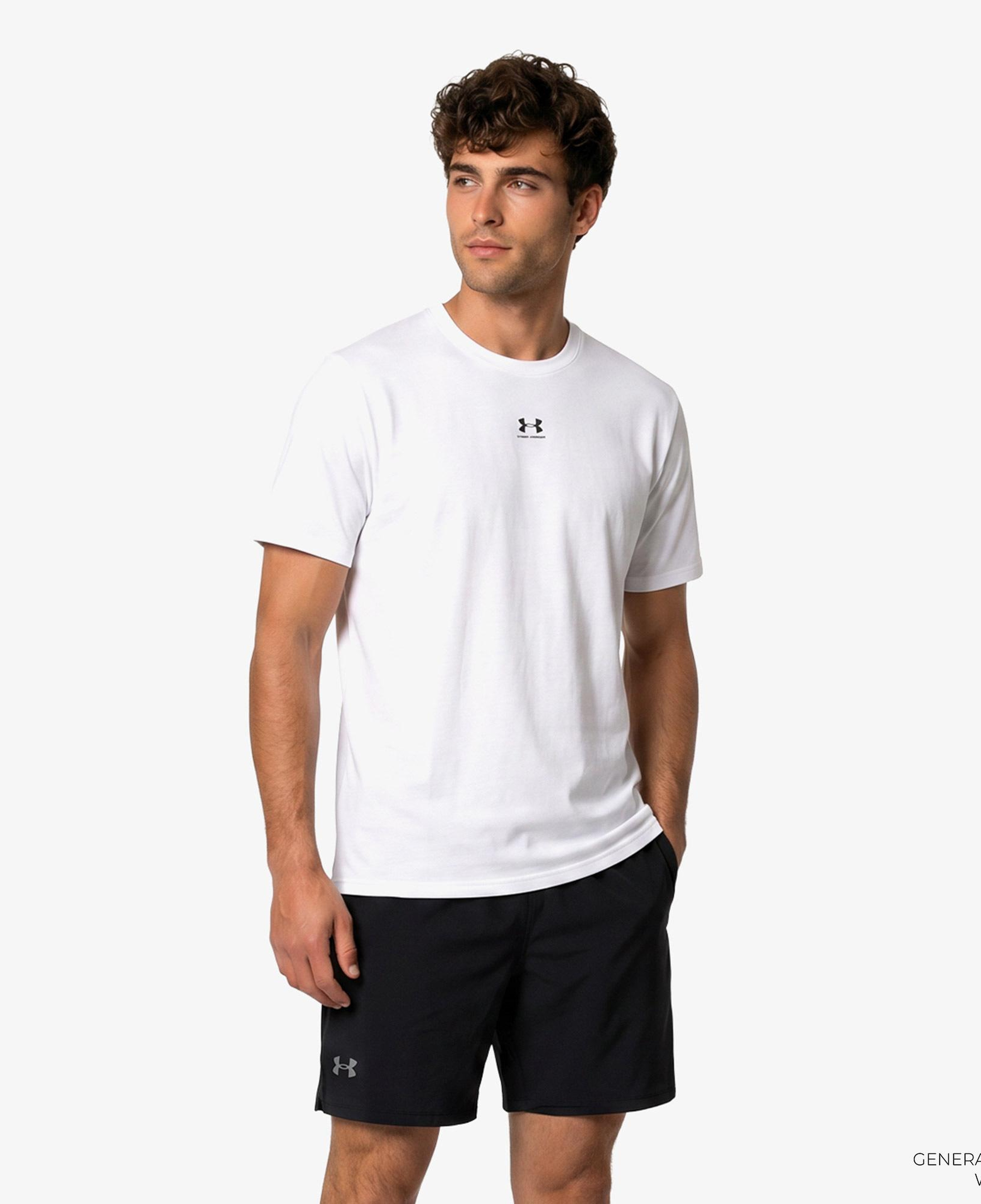 Under Armour Campus Oversize Kadın Beyaz T-Shirt