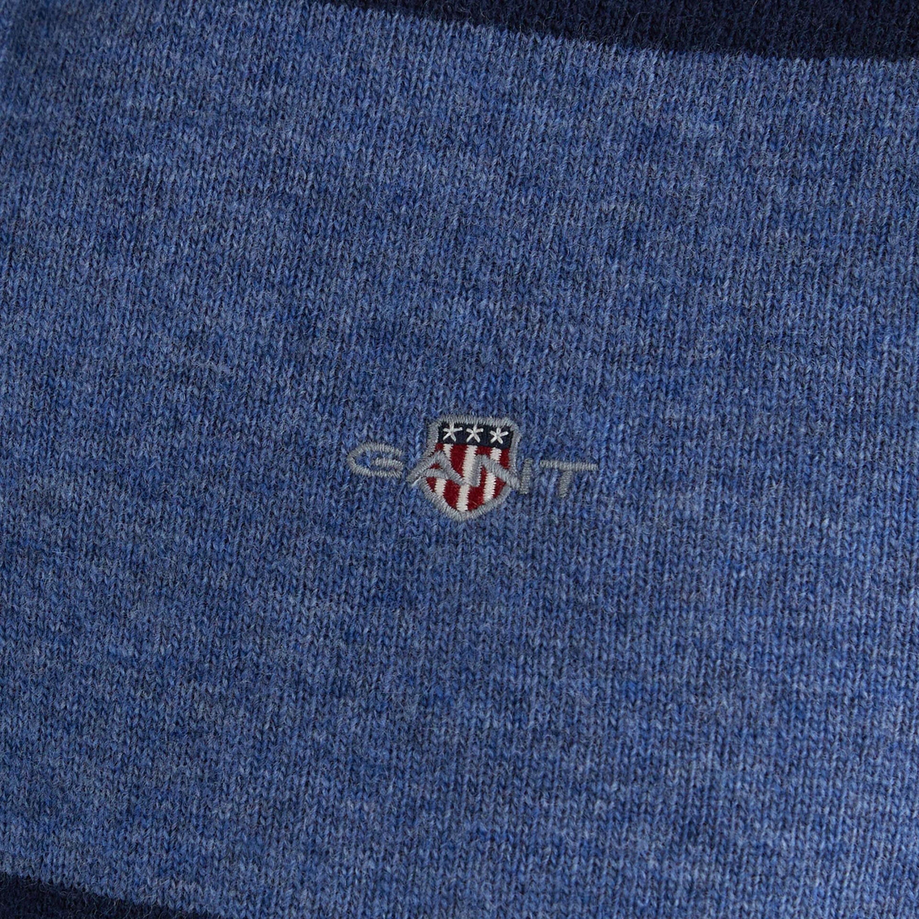 GANT Erkek Lacivert Regular Fit Polo Yaka Triko