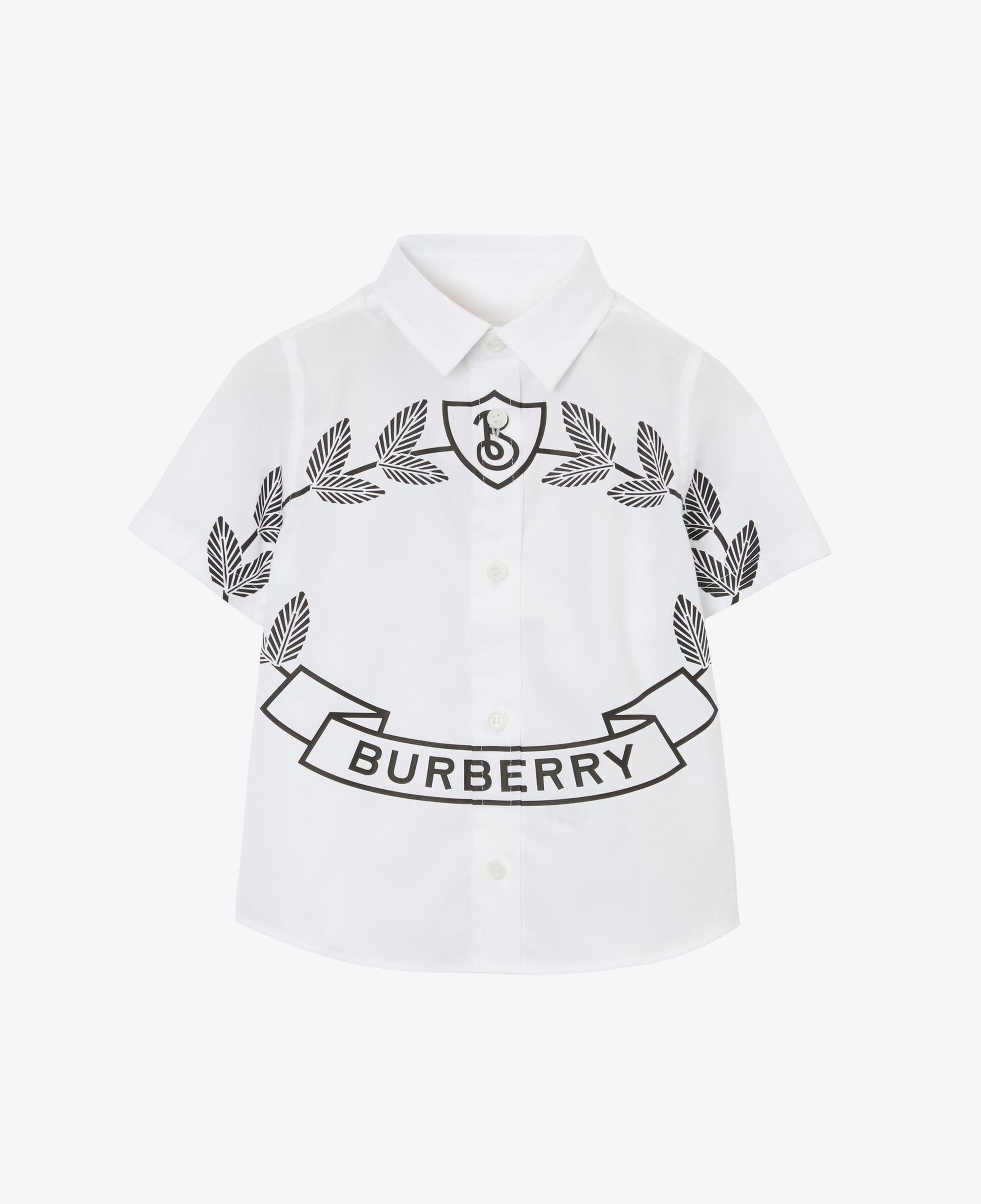 Burberry Çocuk Beyaz Gömlek
