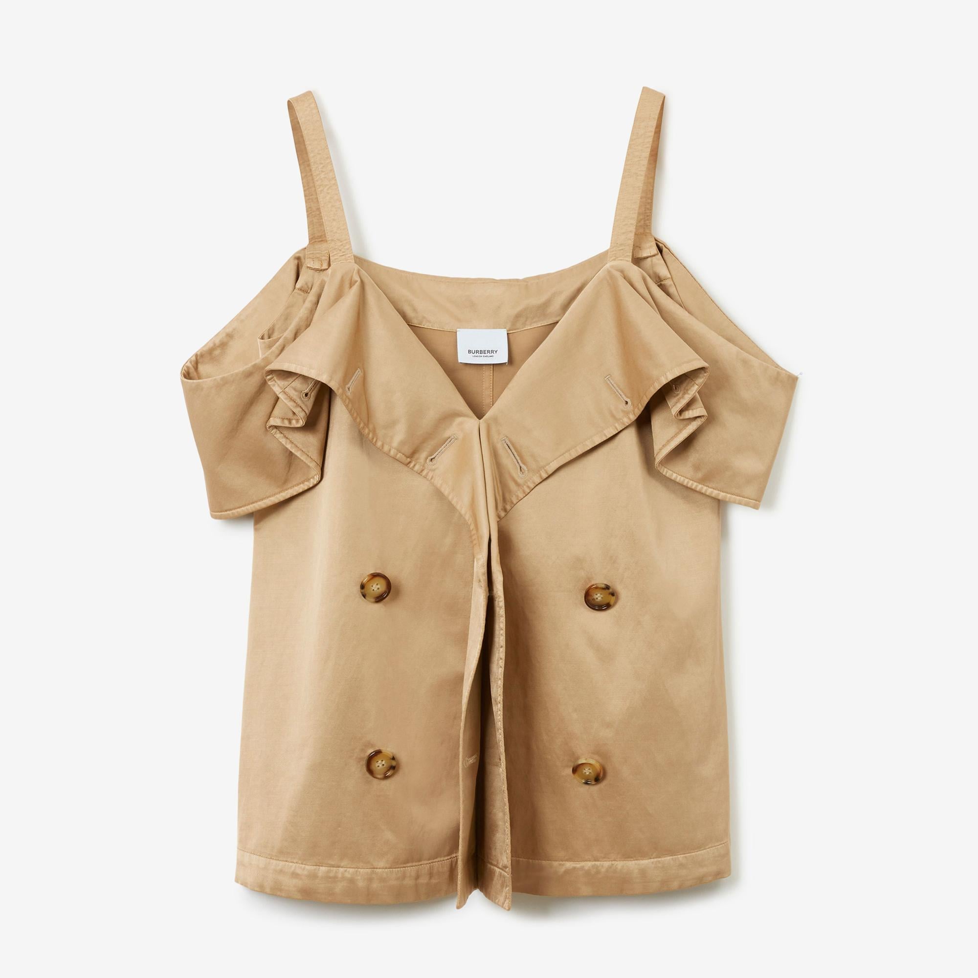 Burberry Kadın Bej Gömlek