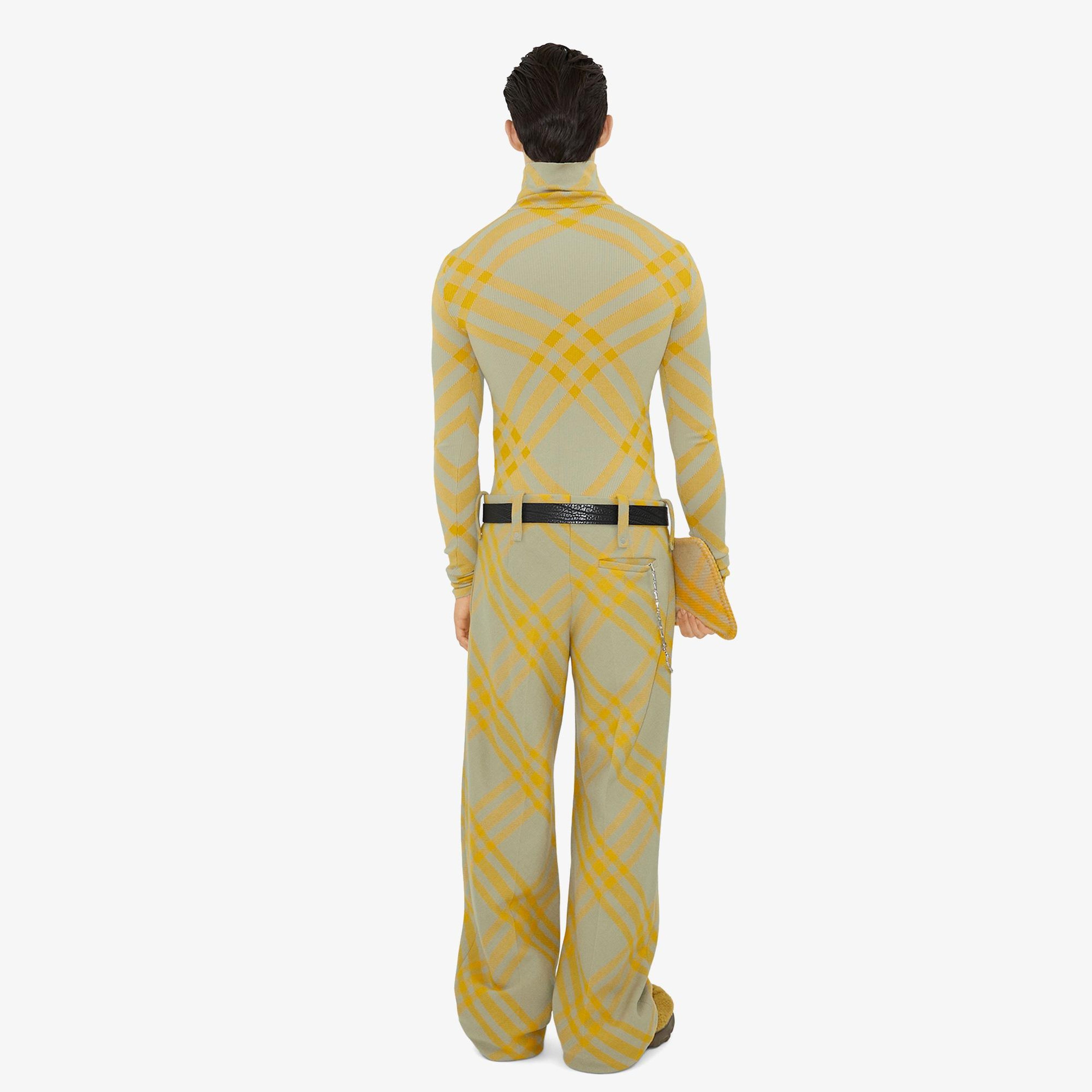 Burberry Erkek Siyah Deri Kemer