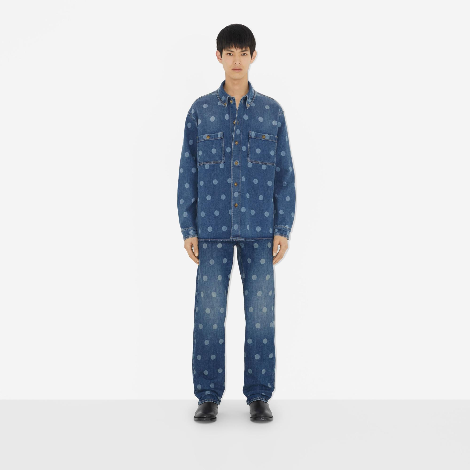 Burberry Erkek  Lacivert Gömlek