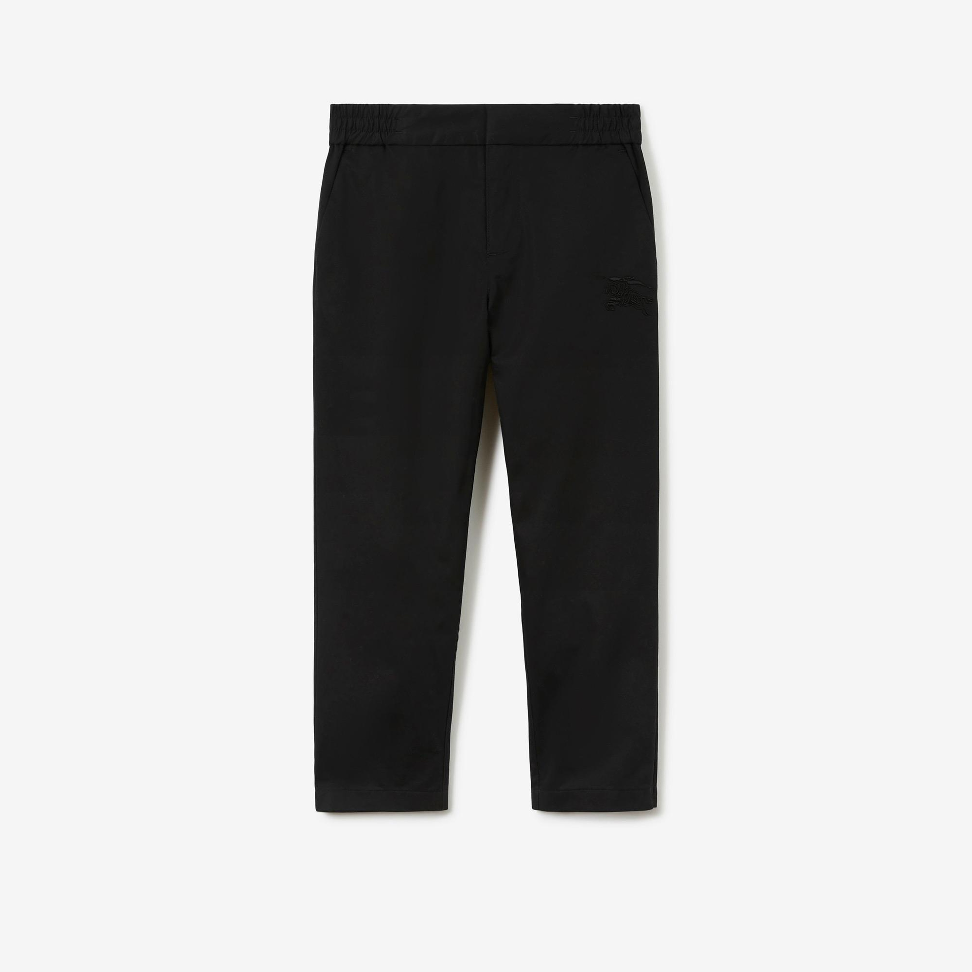 Burberry Çocuk Siyah Pantolon