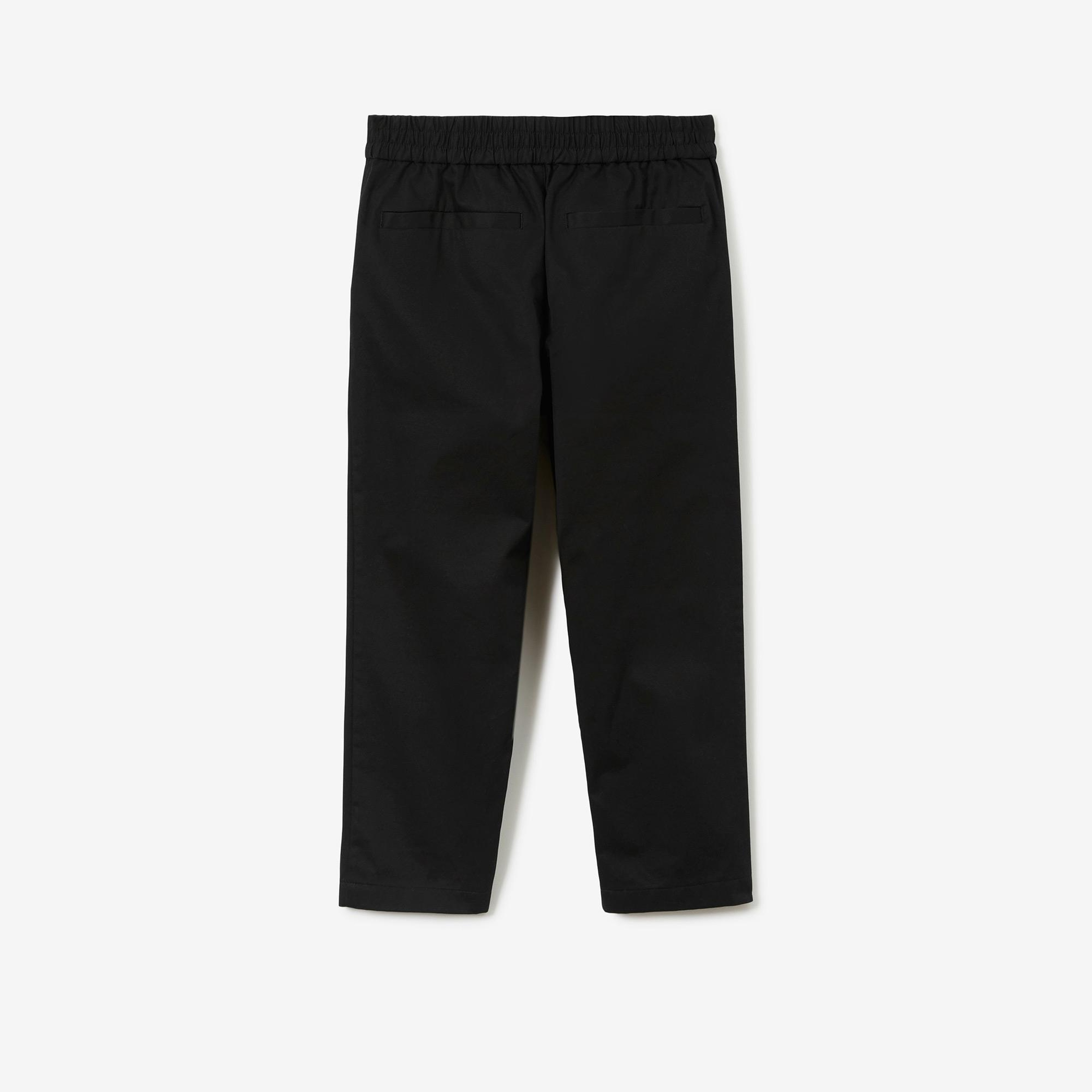 Burberry Çocuk Siyah Pantolon