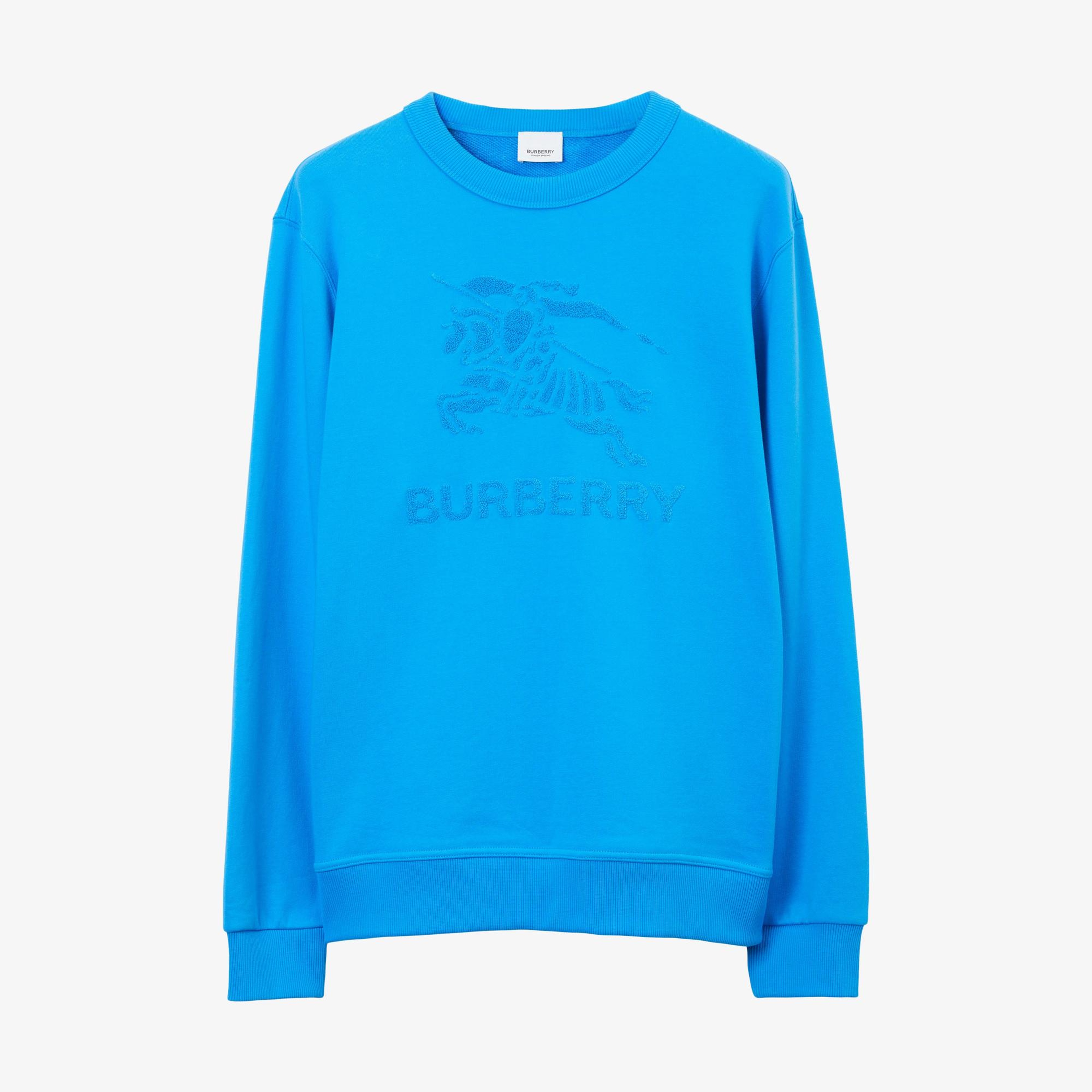 Burberry Erkek Mavi Sweatshirt