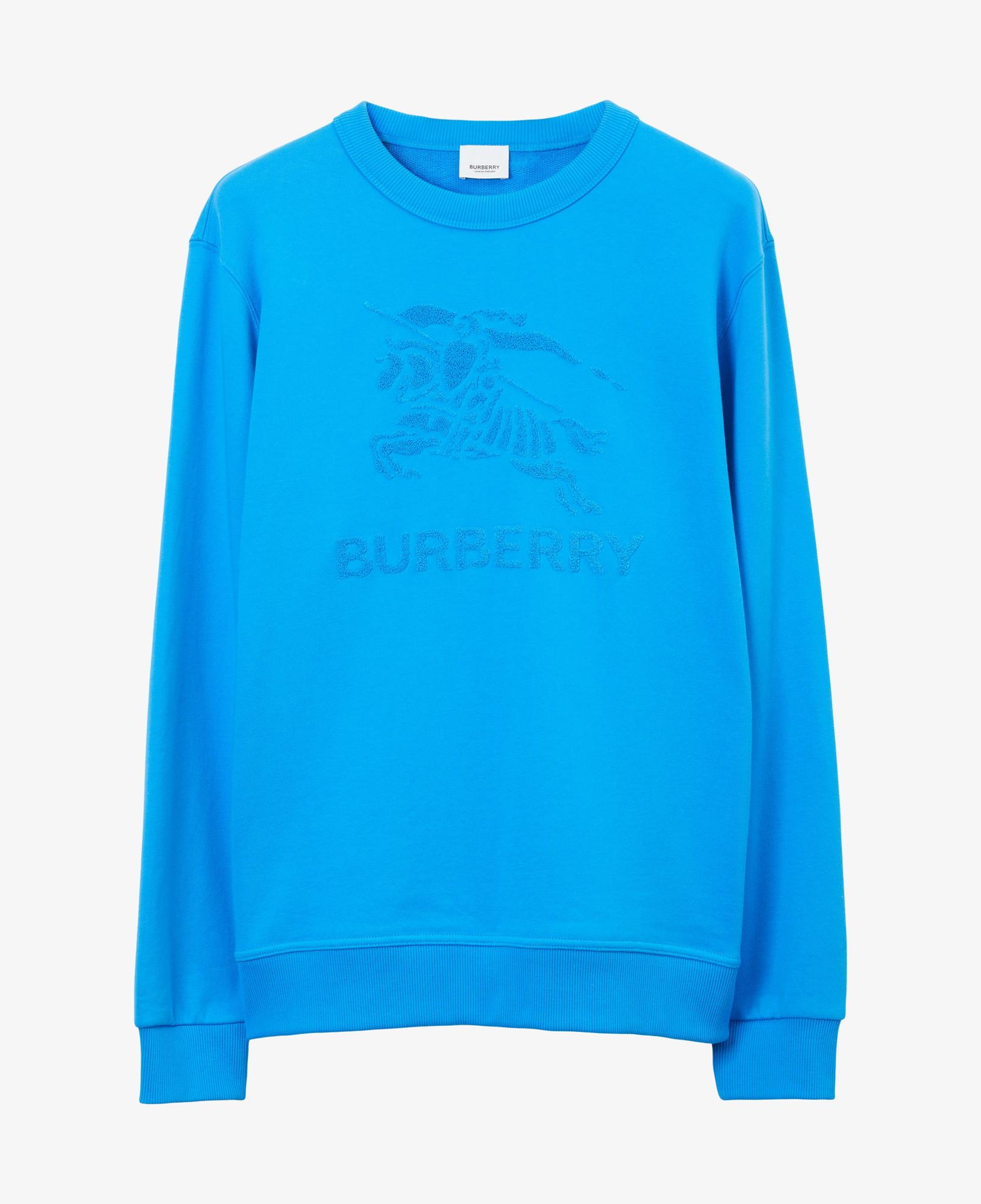 Burberry Erkek Mavi Sweatshirt