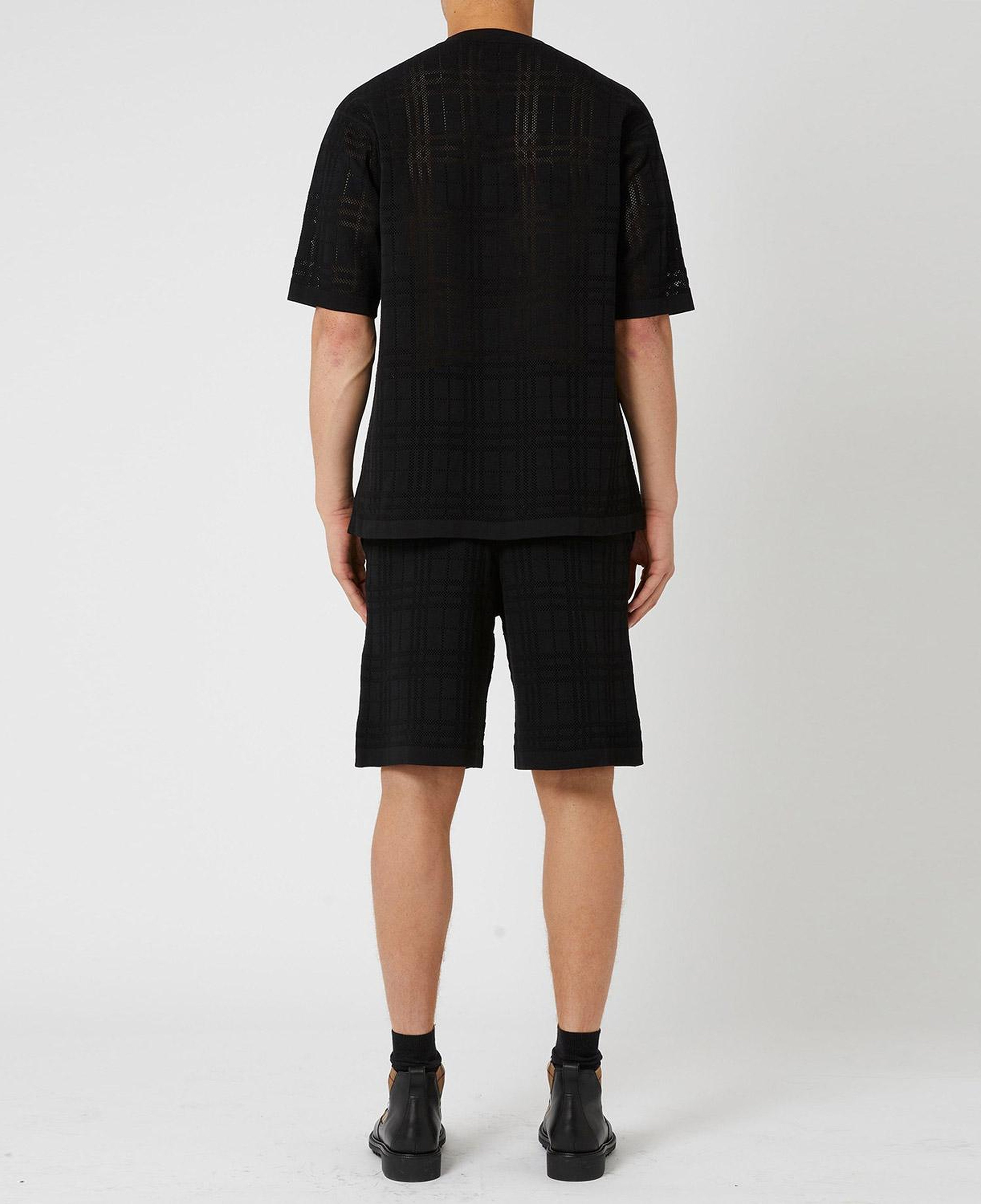 Burberry Erkek Siyah Triko