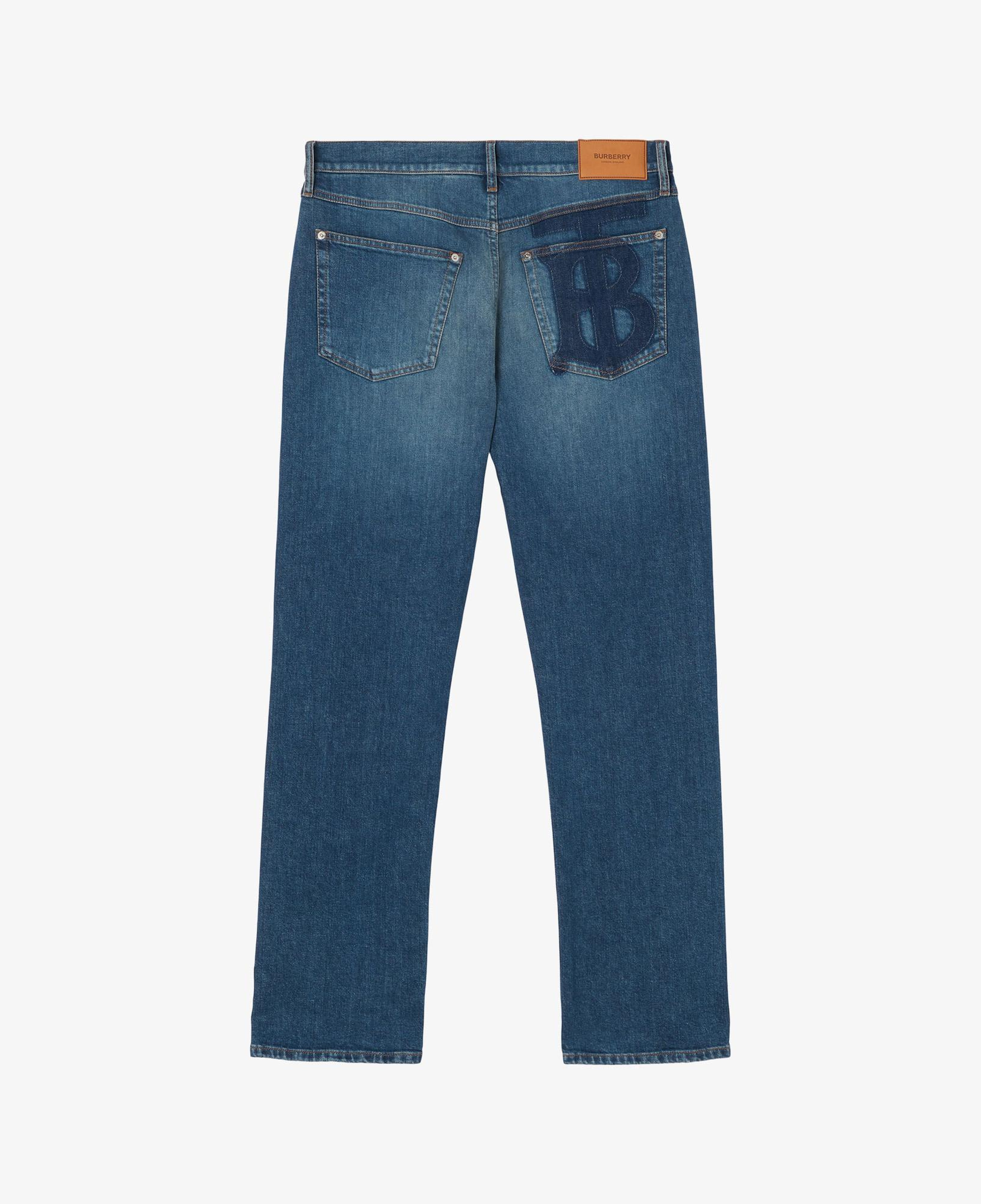 Burberry Erkek Mavi Jean
