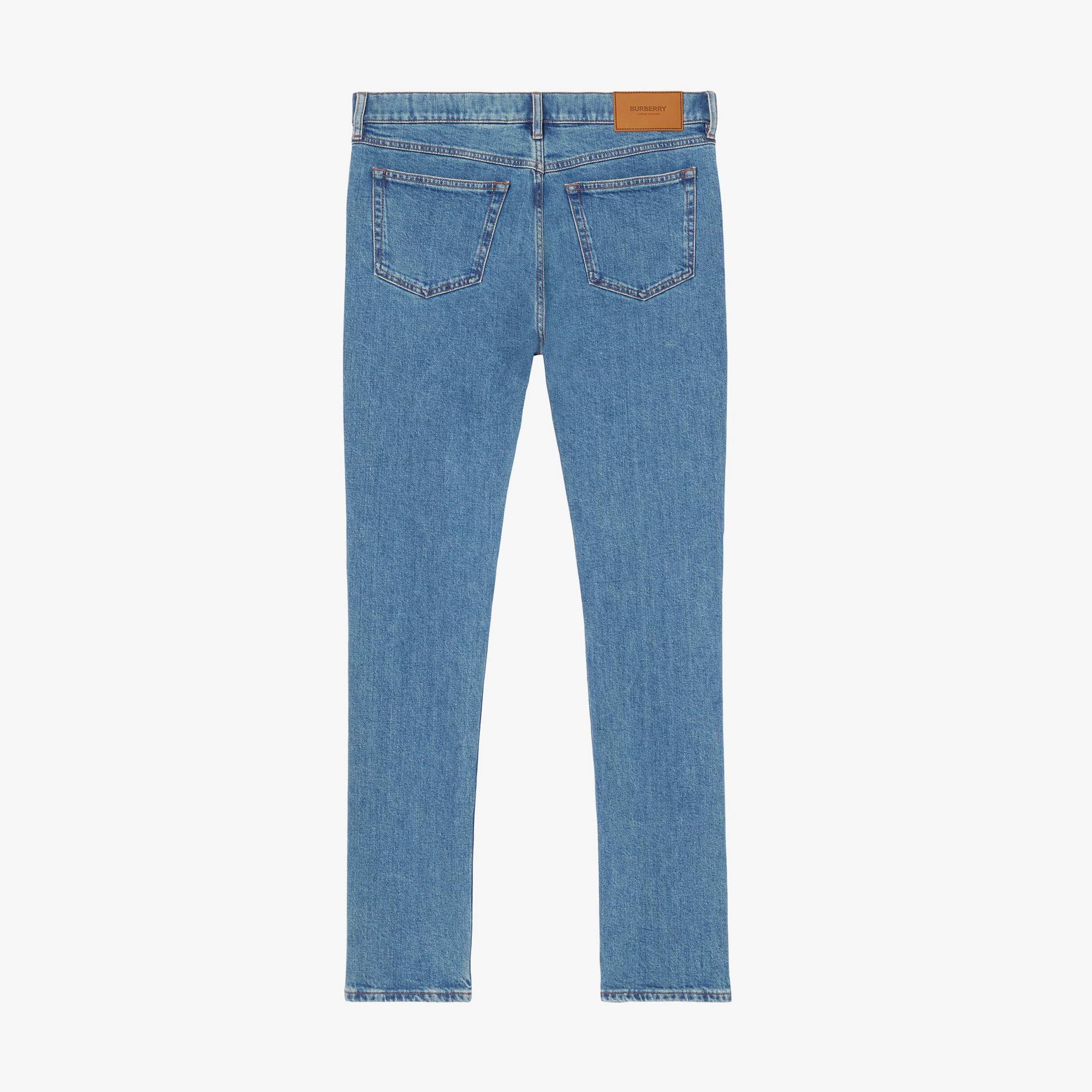 Burberry Erkek Mavi Jean