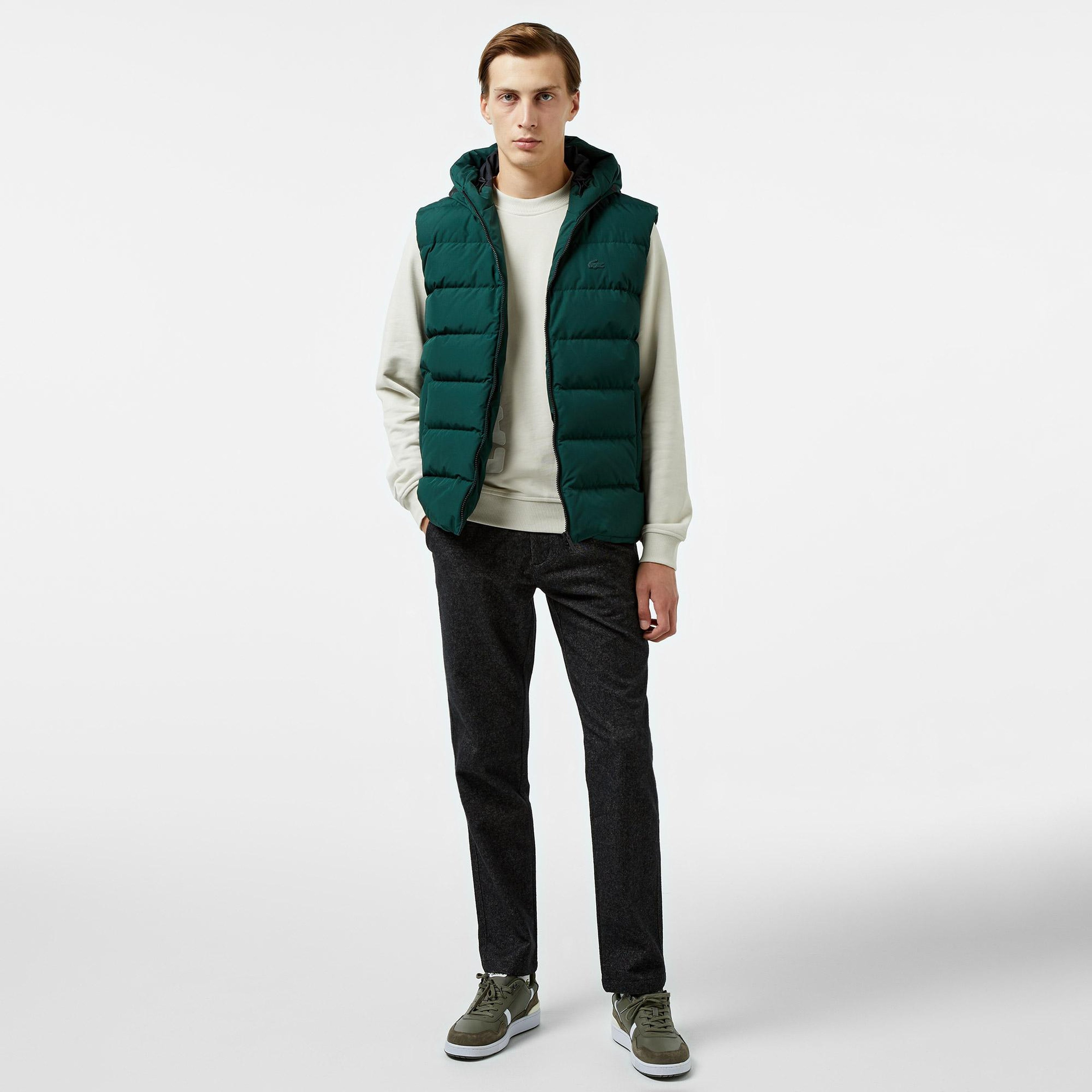 Lacoste Erkek Yeşil Yelek