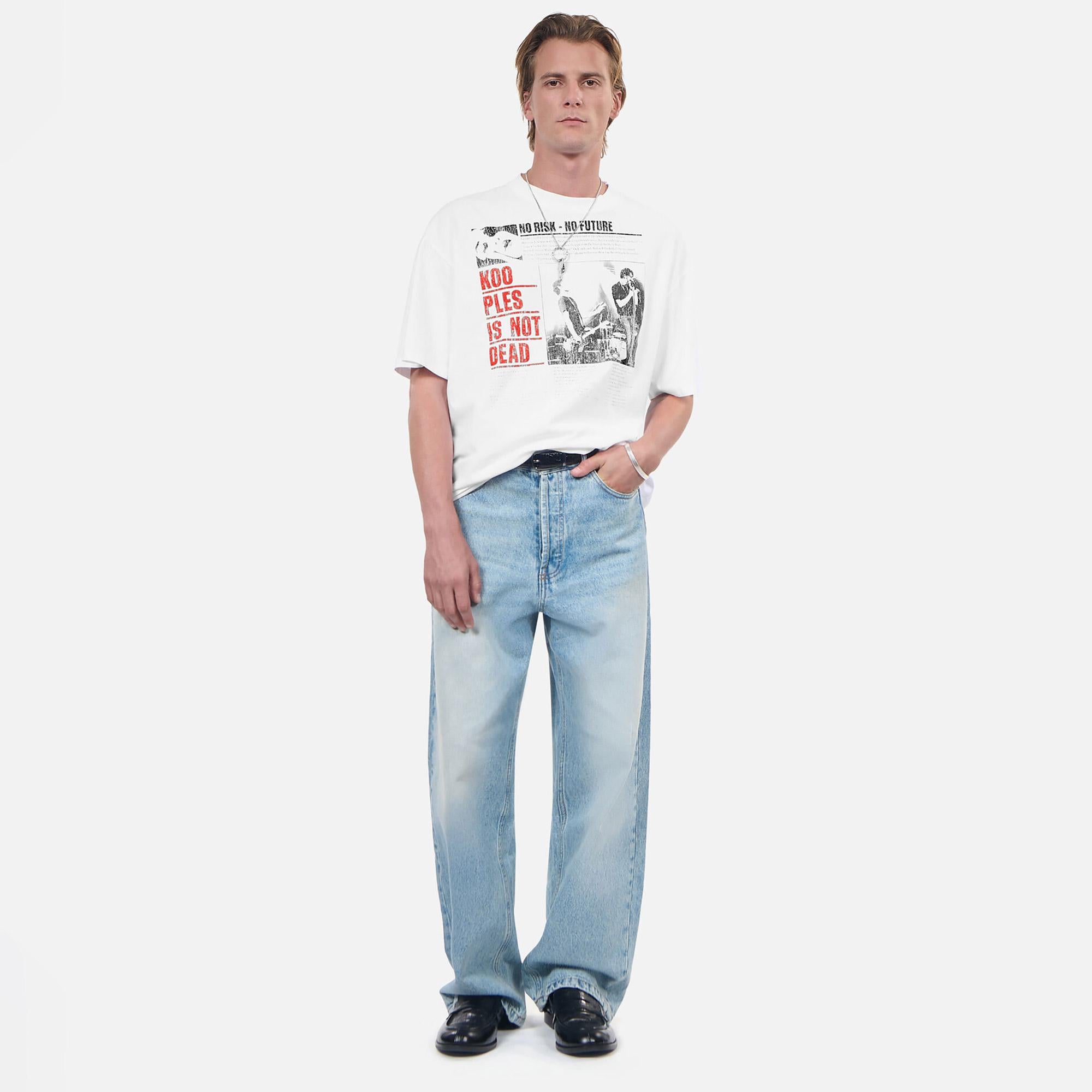 THE KOOPLES ERKEK KREM T-SHIRT