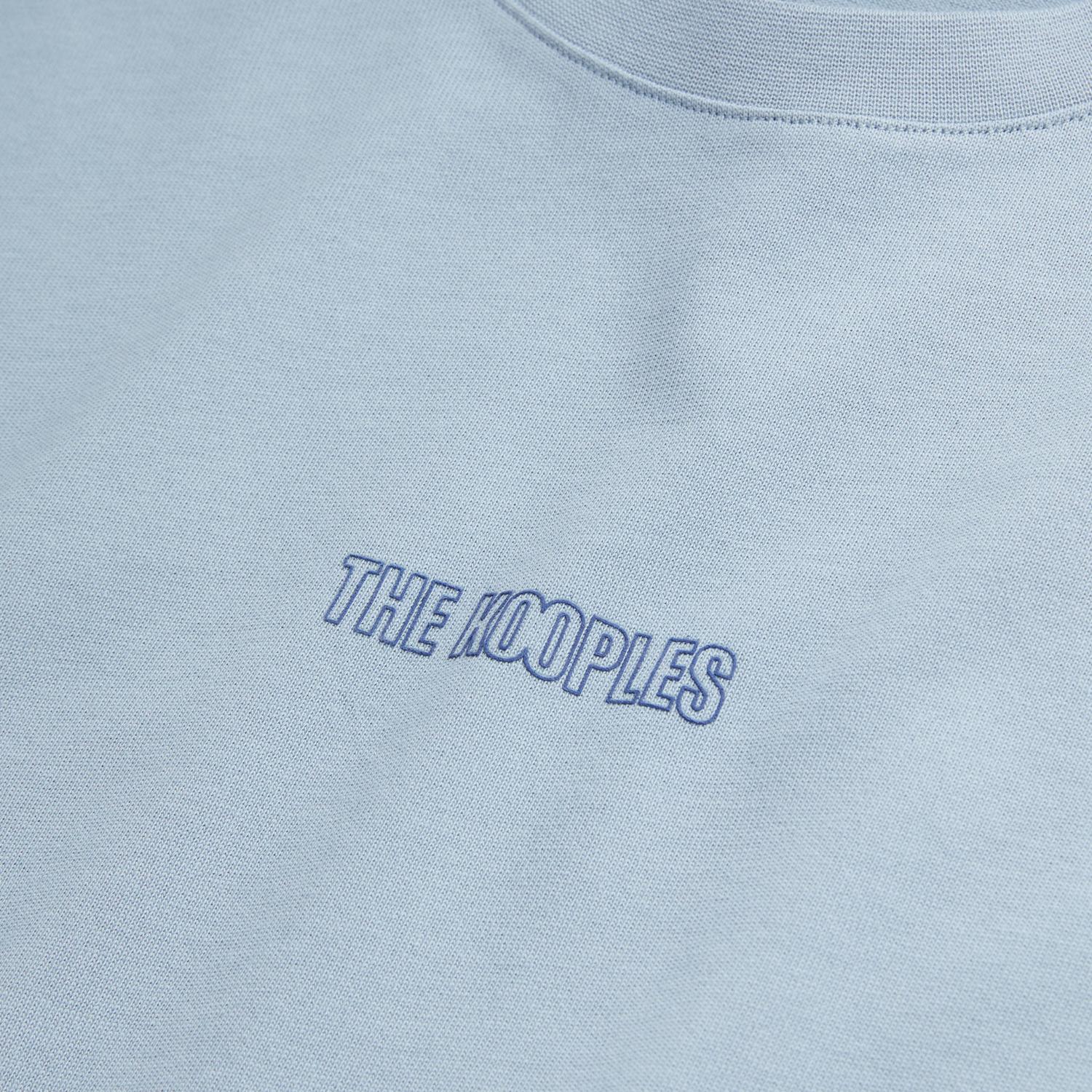 The Kooples Classics Erkek Mavi T-Shirt