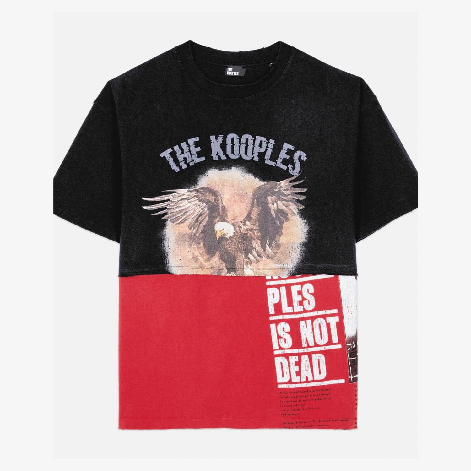 THE KOOPLES ERKEK SİYAH T-SHIRT